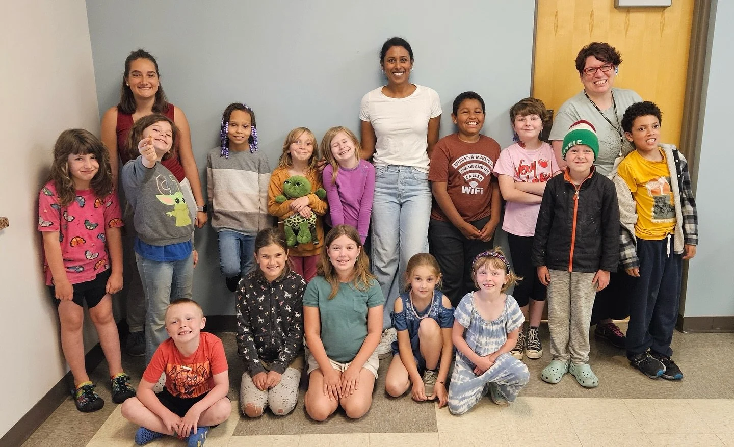 I had such a fun time volunteering with @familyplayspot a couple of weeks ago! We made some delicious granola and learned a little about macronutrients. The handout I used is available for download free on the website in the &ldquo;Healthy Learning H