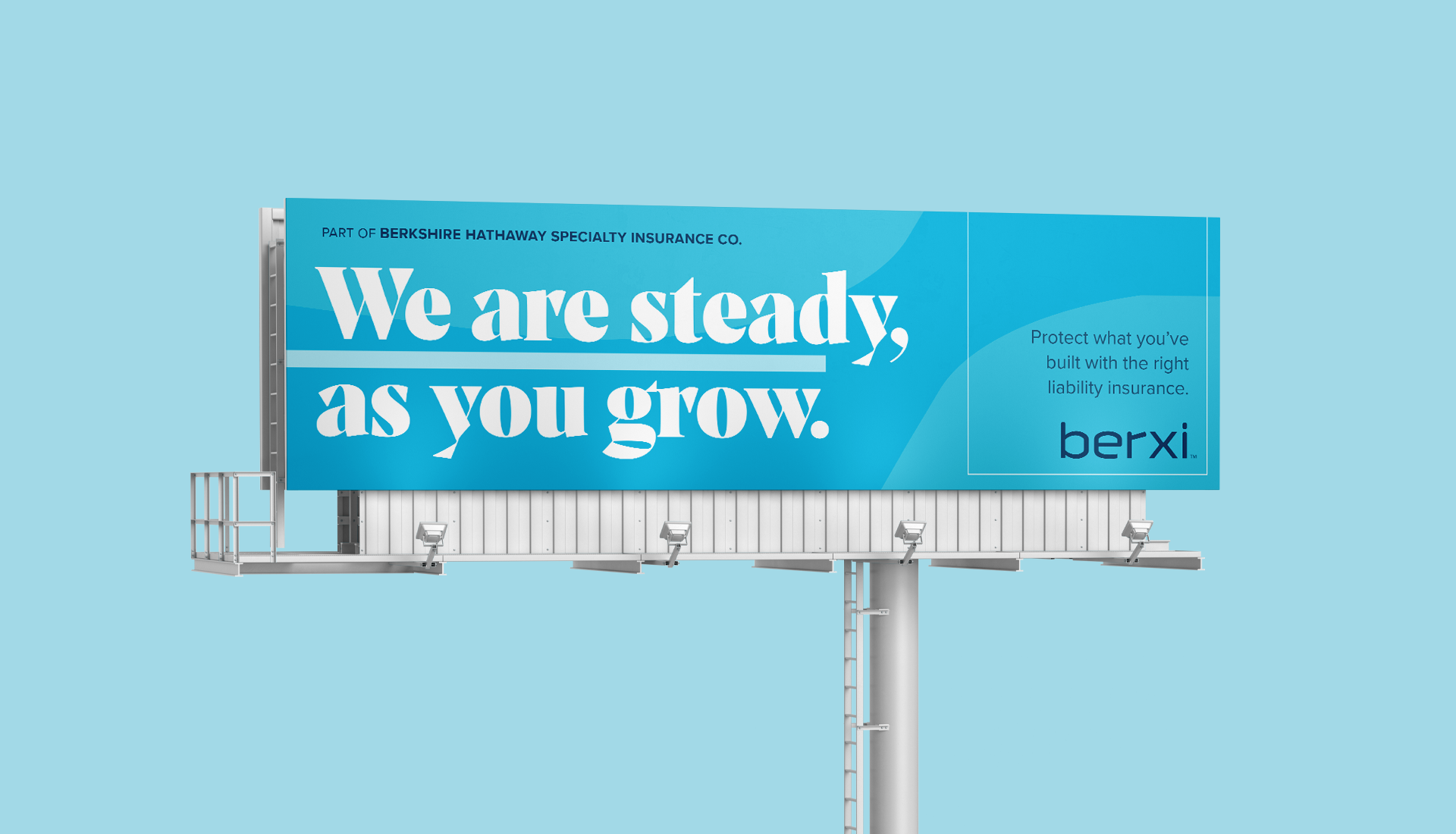 Berxi Insurance Brand Awareness Campaign for Billboard