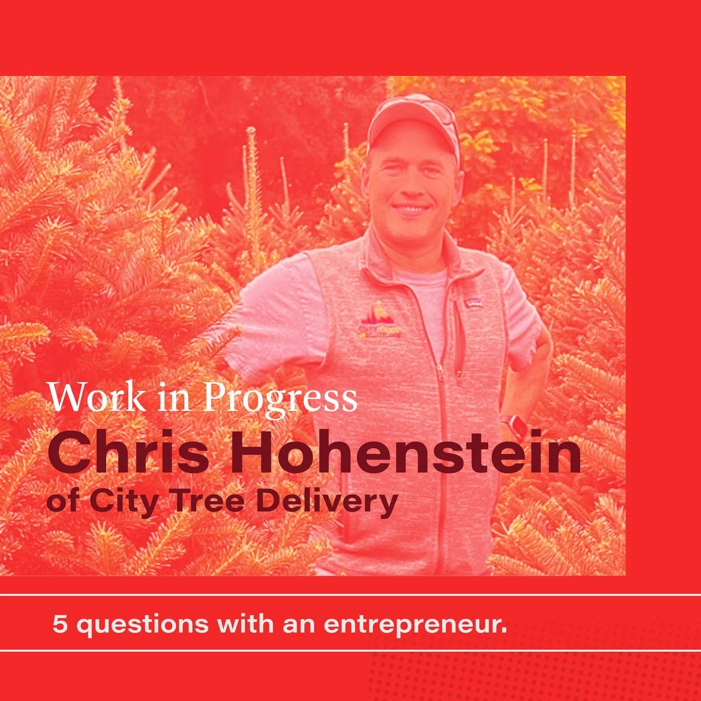 Our series where we ask entrepreneurs 5 simple questions about their business, how it started and how it&rsquo;s going continues. This time, we interviewed Chris Hohenstein of @citytreedelivery Check out his answers at the link in our bio.

-

#worki