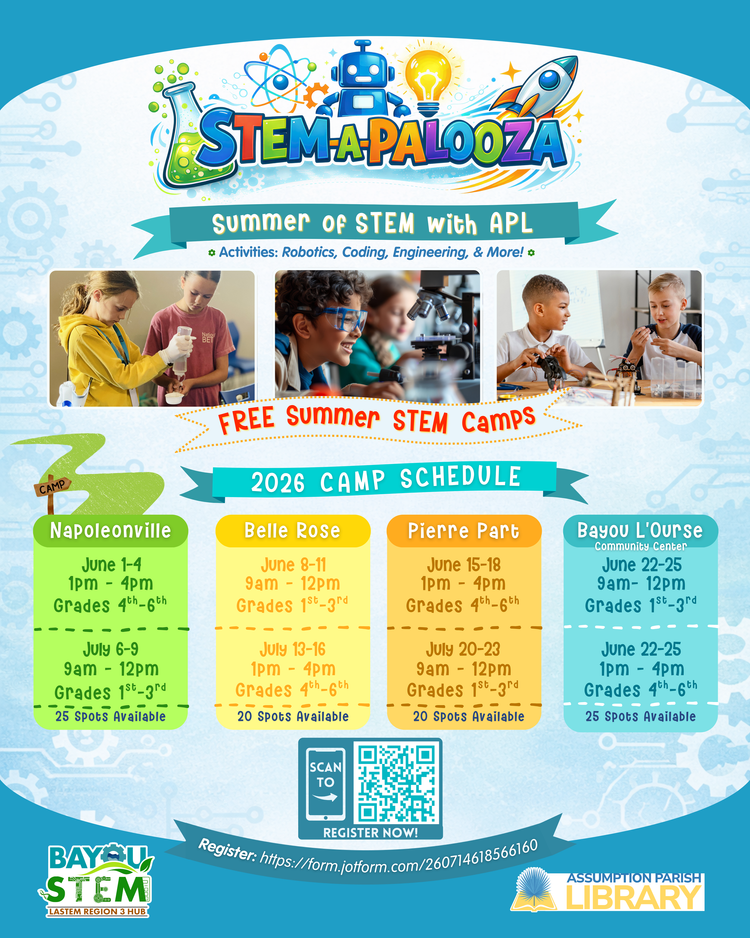 Belle Rose STEM-A-PALOOZA Camp (APL)