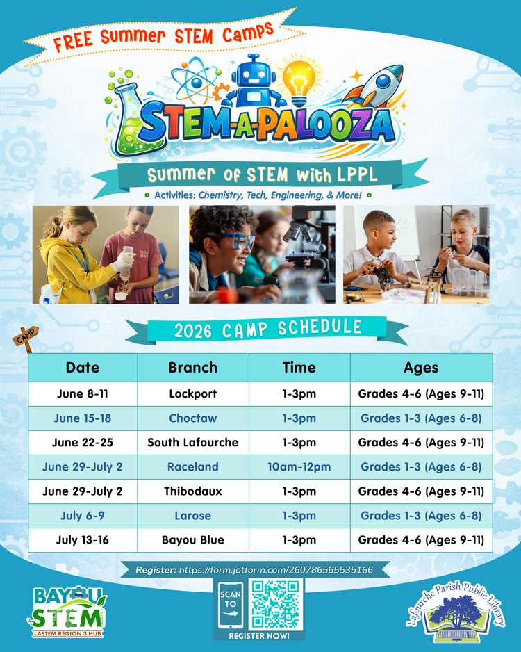 Lockport STEM-A-PALOOZA Camp (LPPL)