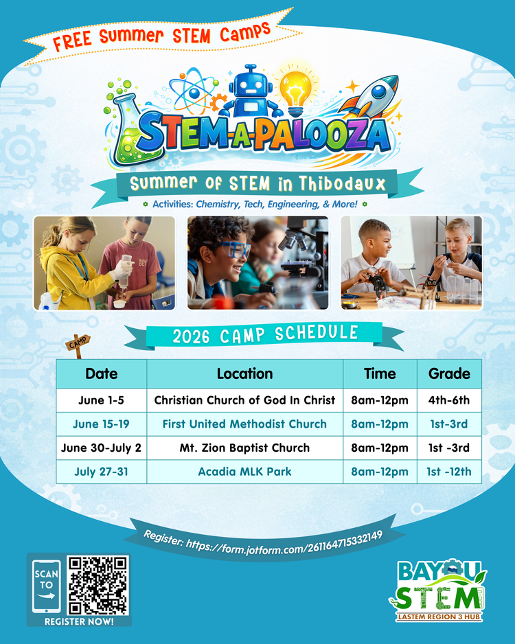Thibodaux Summer of STEM Camp – COGIC