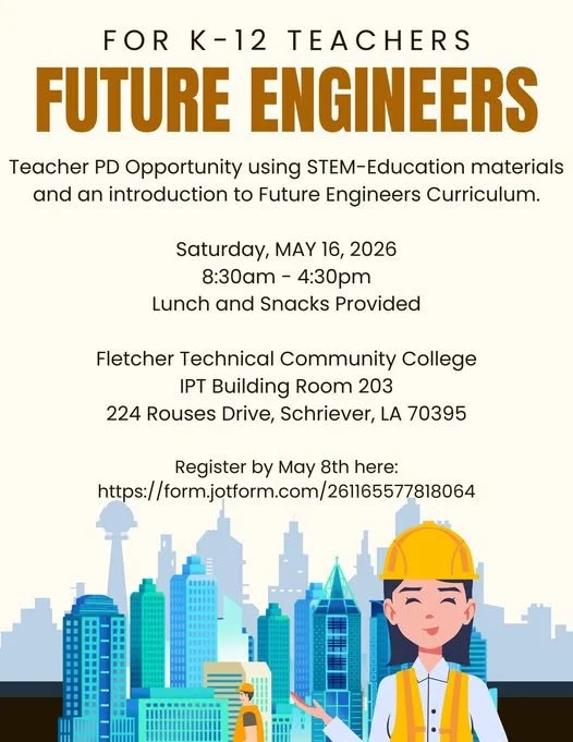 Teacher PD: Future Engineers