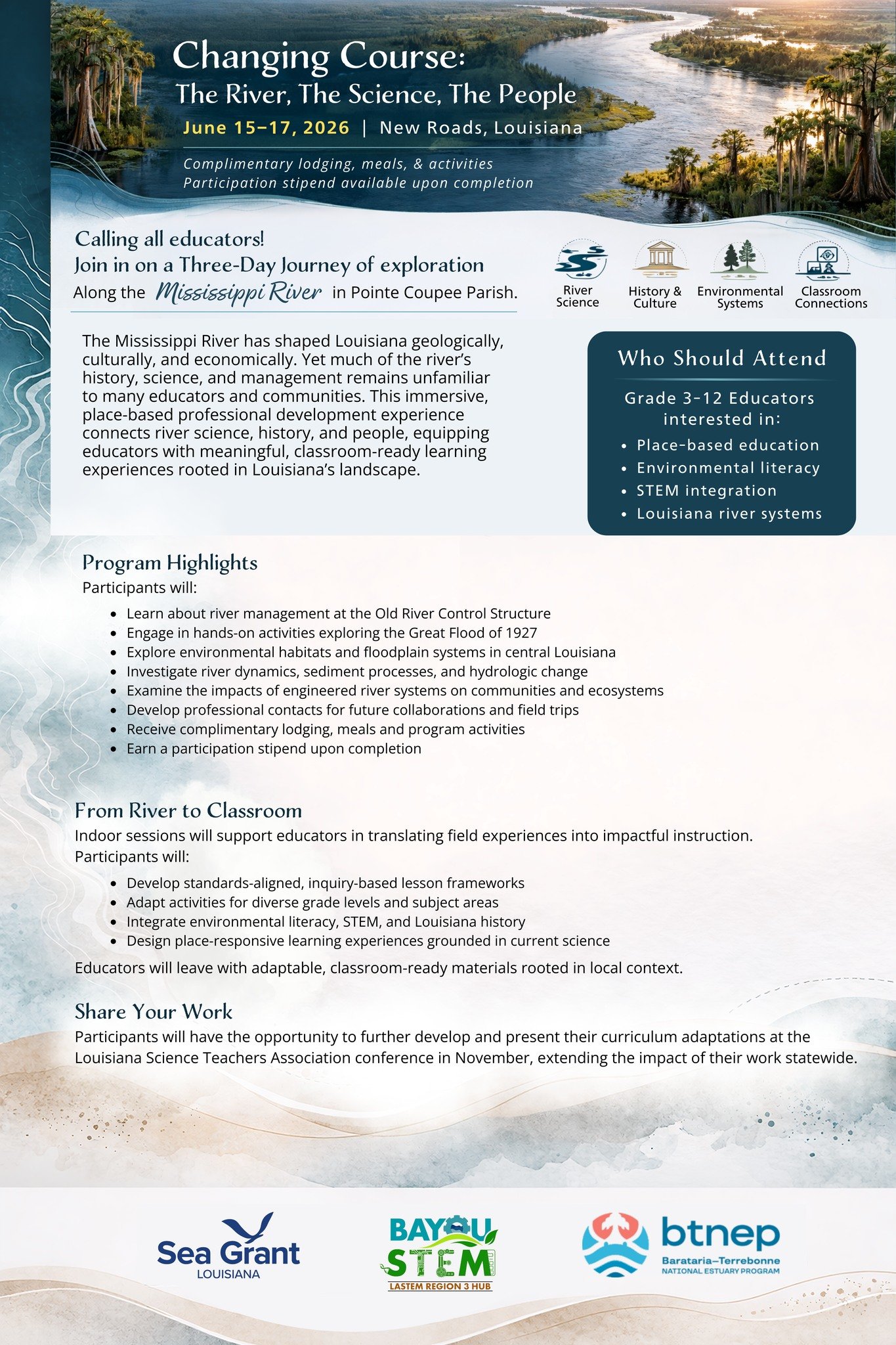 TPD - Changing Course: The River, The Science, The People
