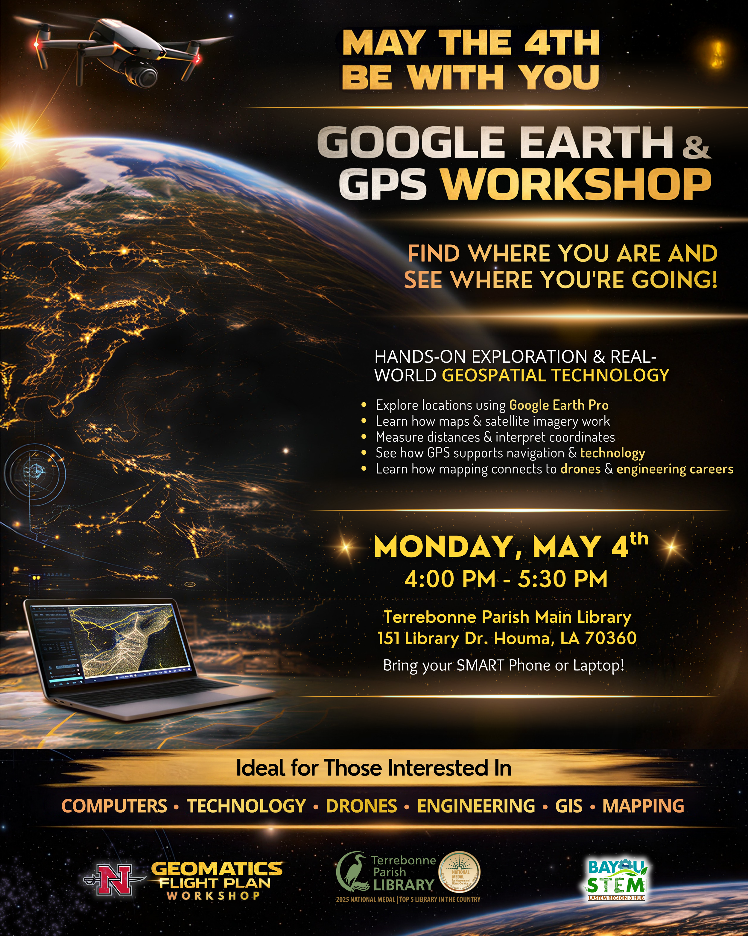 Google Earth & GPS Workshop