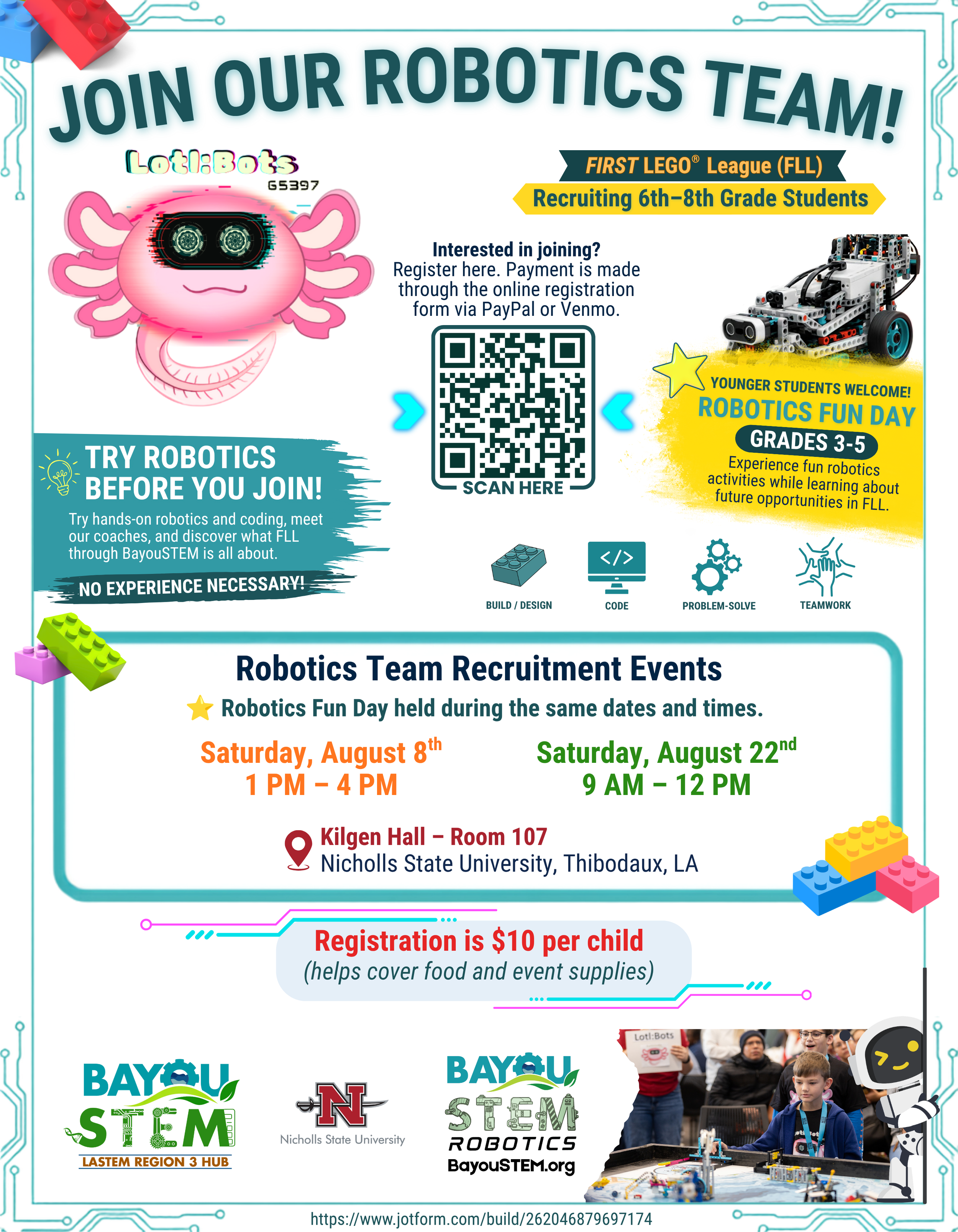 FLL Recruitment | Robotics Fun Day