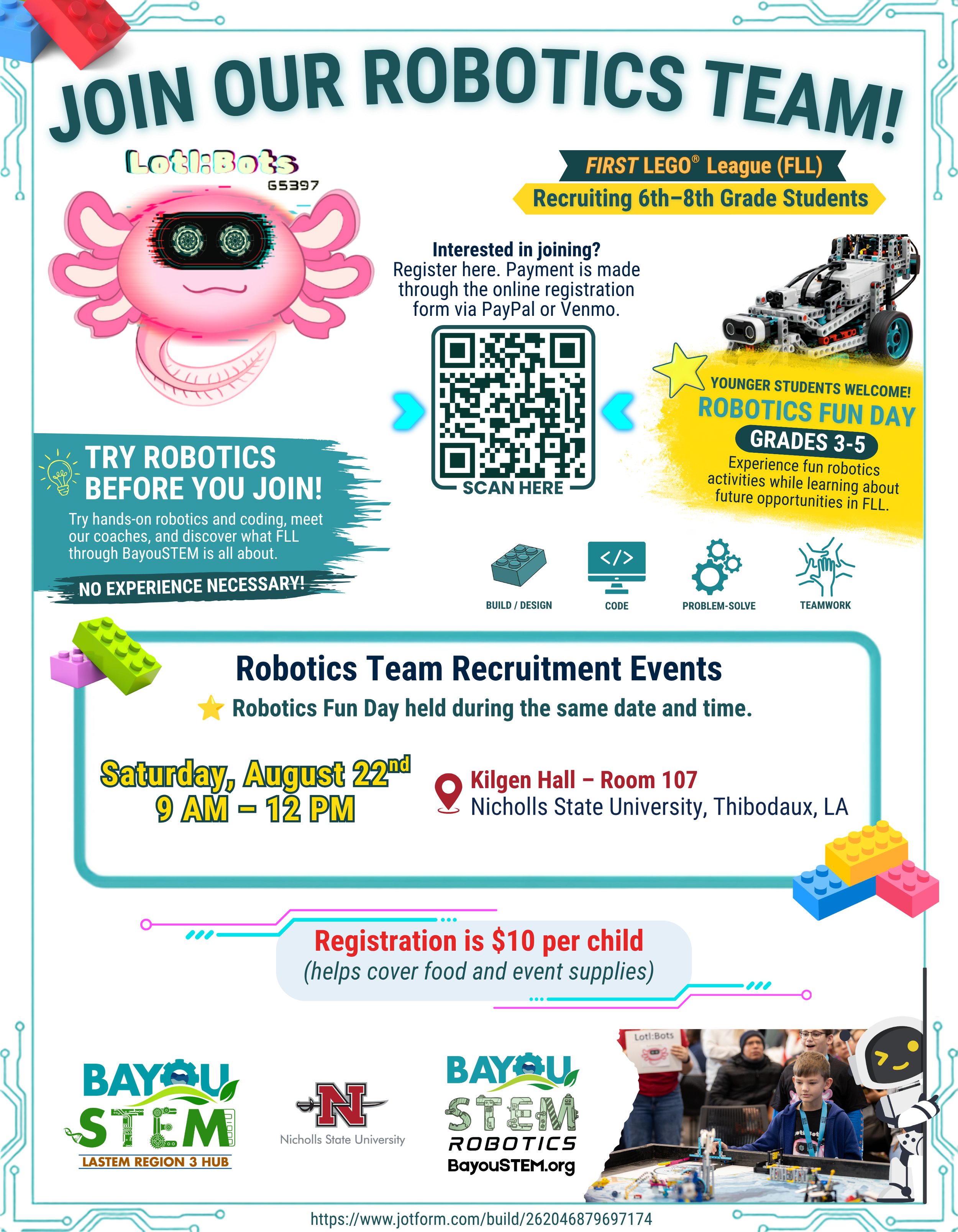 FLL Recruitment | Robotics Fun Day