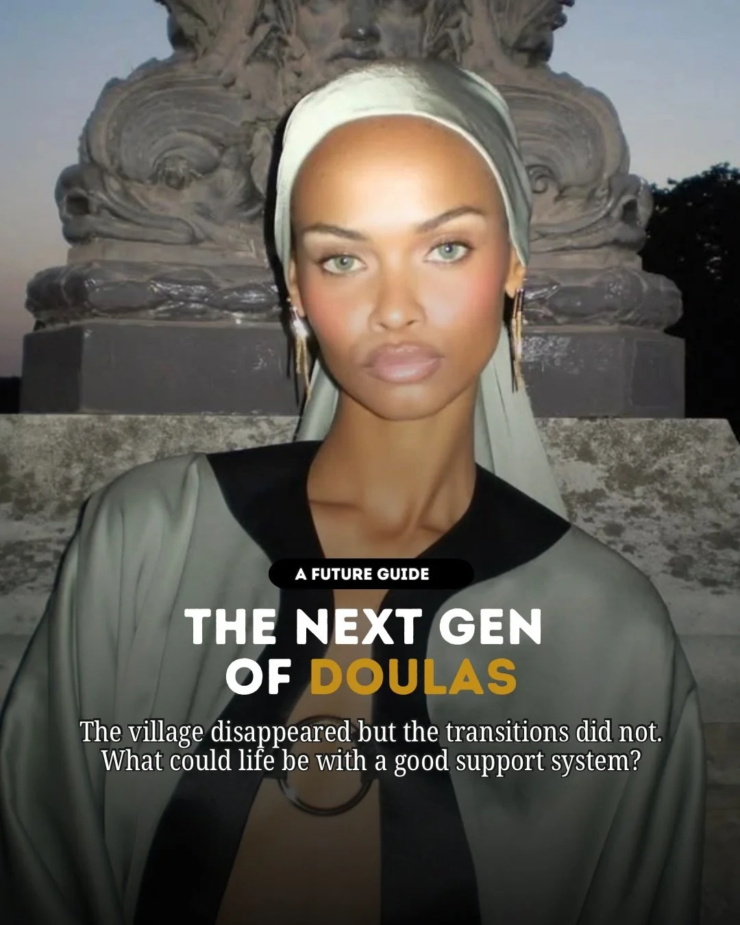 What will the next gen of doulas be? We all need cheerleading and a hug at this point. Anyone getting whiplash from the pivots?

Before the village became scattered our major transitions were ushered in by extended family, neighbors, religious commun