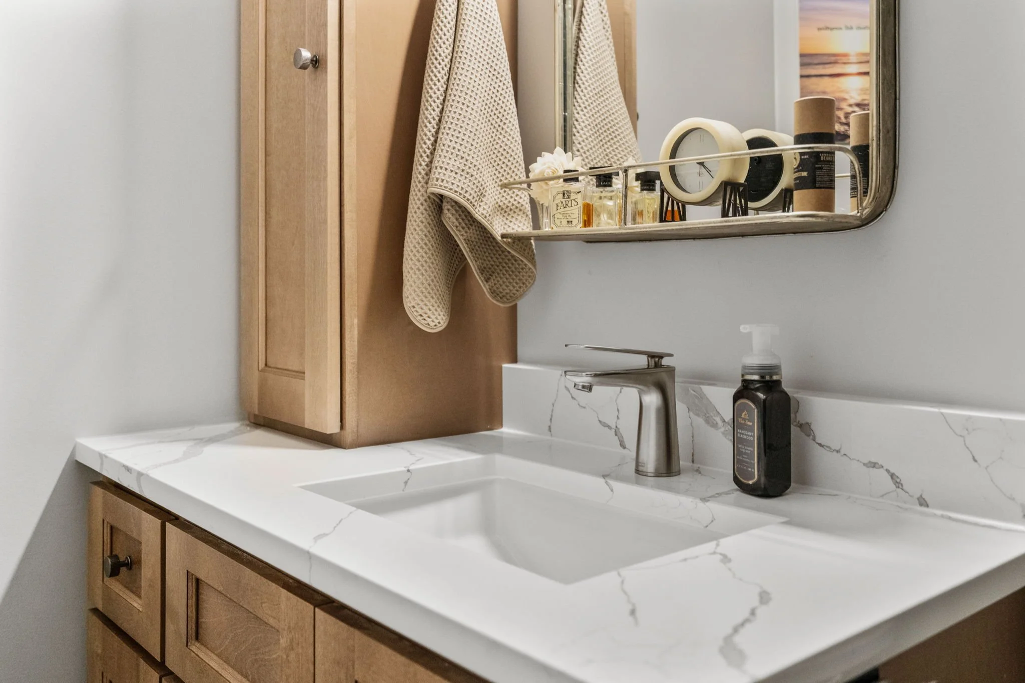 Gorgeous Calacatta Laza counters