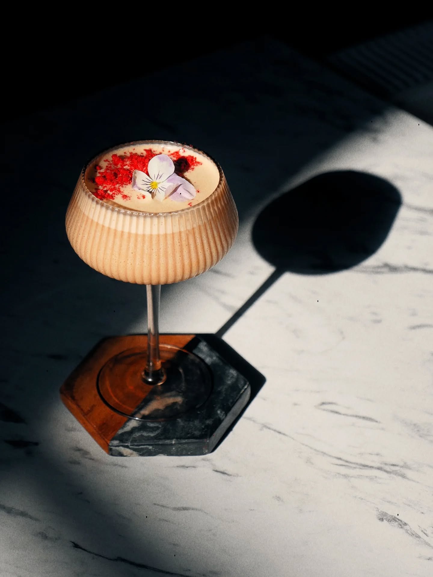 Our Spring order of service goes live in just a couple days, here's one of our new Signature drinks from the Menu.

Elderflower and Raspberry Shaken Espresso. Floral, bright, and deliciously tasty. This drink tastes SO much like getting a 99 from the