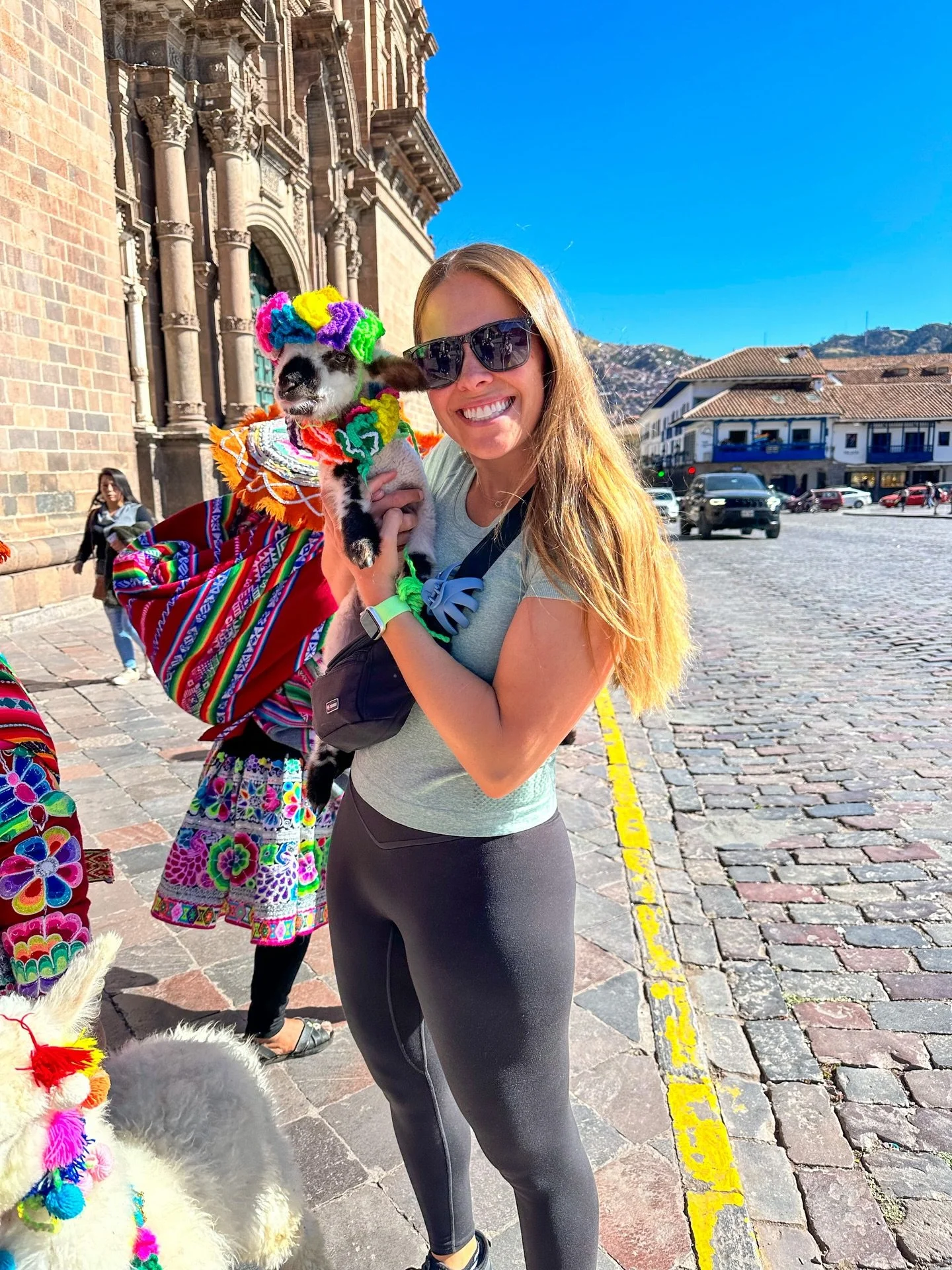 Cusco was such a fun and lively city! We spent a couple nights there before starting the Salkantay Trek, which is a must so your body can adjust to the elevation. Sitting at around 11,000 feet, even walking up a few stairs or a small hill had so many
