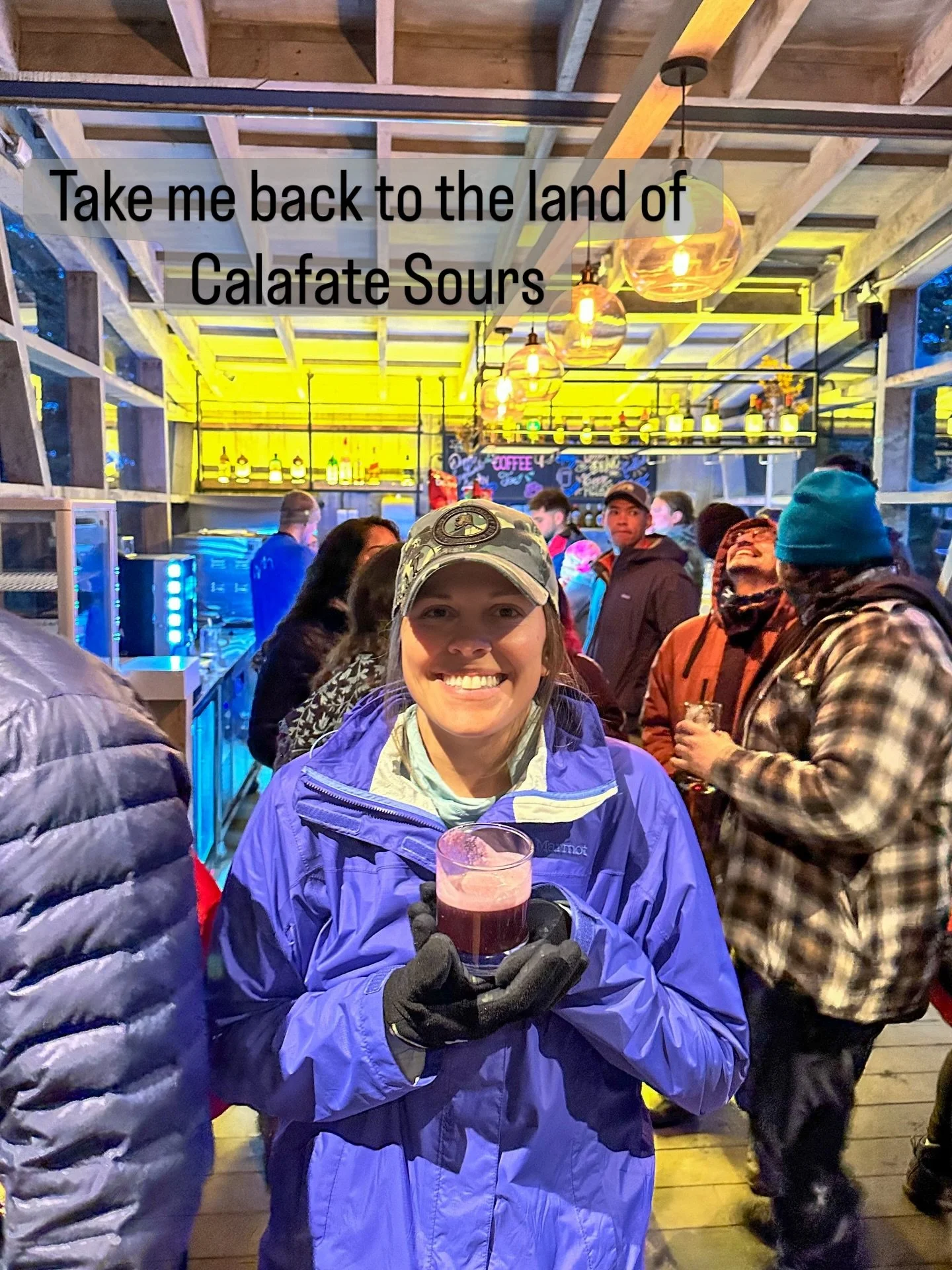 I&rsquo;ll never stop thinking about these delicious drinks💜

If you&rsquo;ve never heard of a Calafate Sour, it&rsquo;s basically a Patagonian twist on a pisco sour made with calafate berries. Think pisco, citrus, a little sweetness, and this deep 