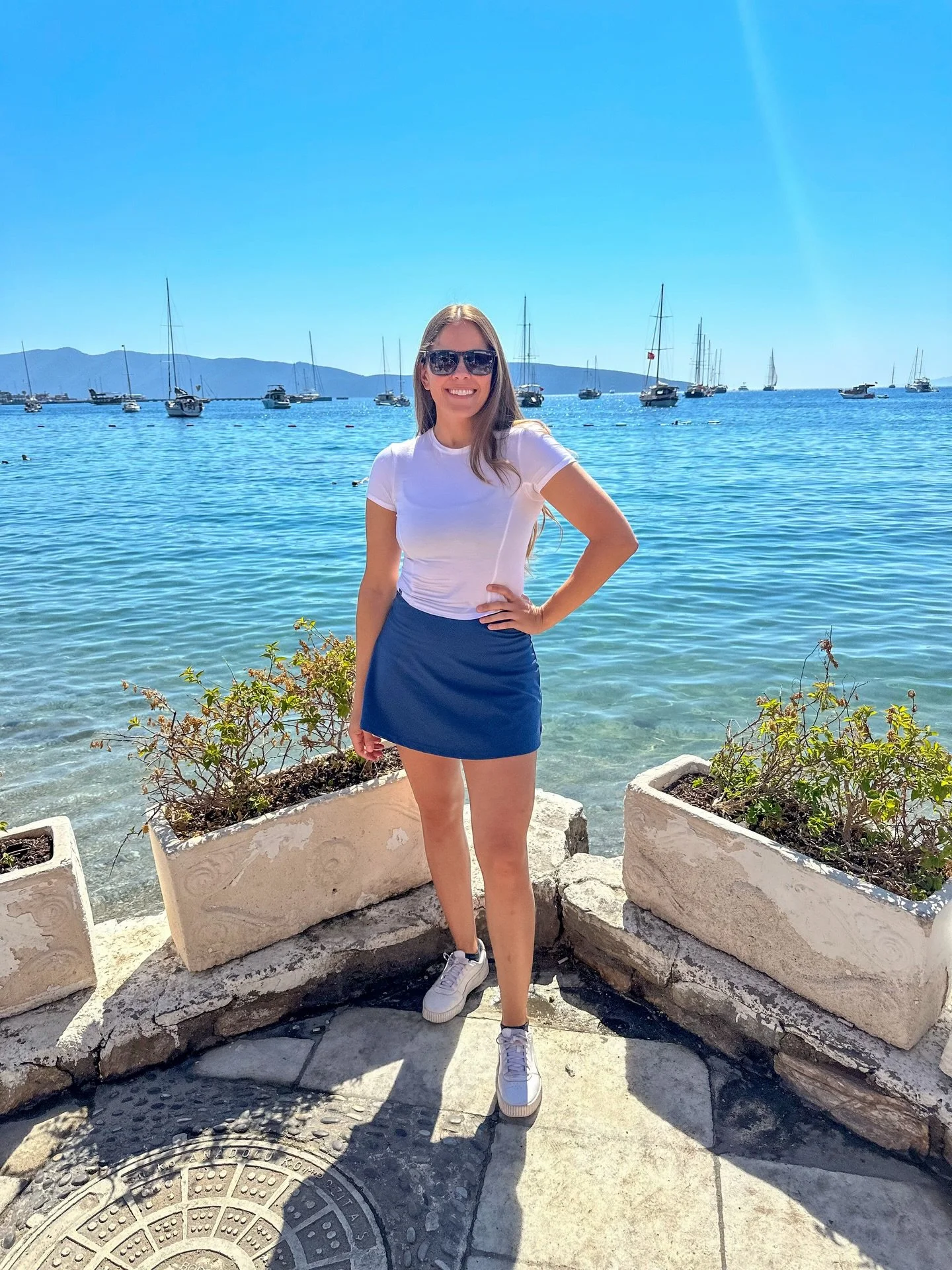 Old town Bodrum is the cutest town filled with way more history than I expected. Located in the Turkish Riviera, this area dates back to ancient times when it was called Halicarnassus, and was the home of the Mausoleum at Halicarnassus, one of the Se