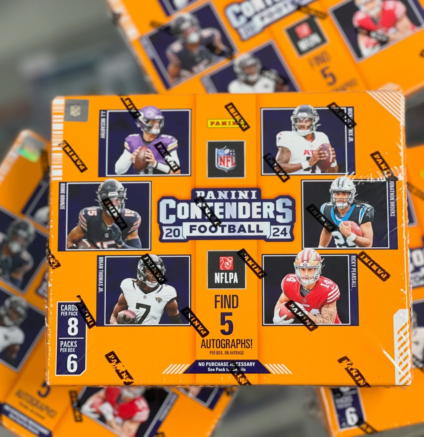 🚨 New Release Alert! 🚨
More 🔥 just dropped at the shop! Swing by and check out:
🏀 2024/25 @topps Chrome Basketball – Sleek, shiny, and loaded with hits!
🏆 2024 @paniniamerica Contenders Football – The hunt for those Rookie Ticket Au