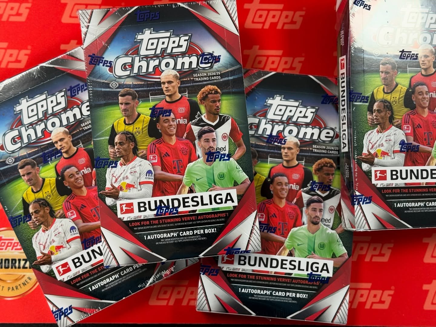 🔥 New Releases Just Dropped! 🔥
Stop by the shop today and check out the latest:
⚽️ 2024-25 Topps Chrome Bundesliga – fresh chrome heat from Europe’s top league!
🥊 @topps Chrome UFC – now available in both Mega and Blaster boxe