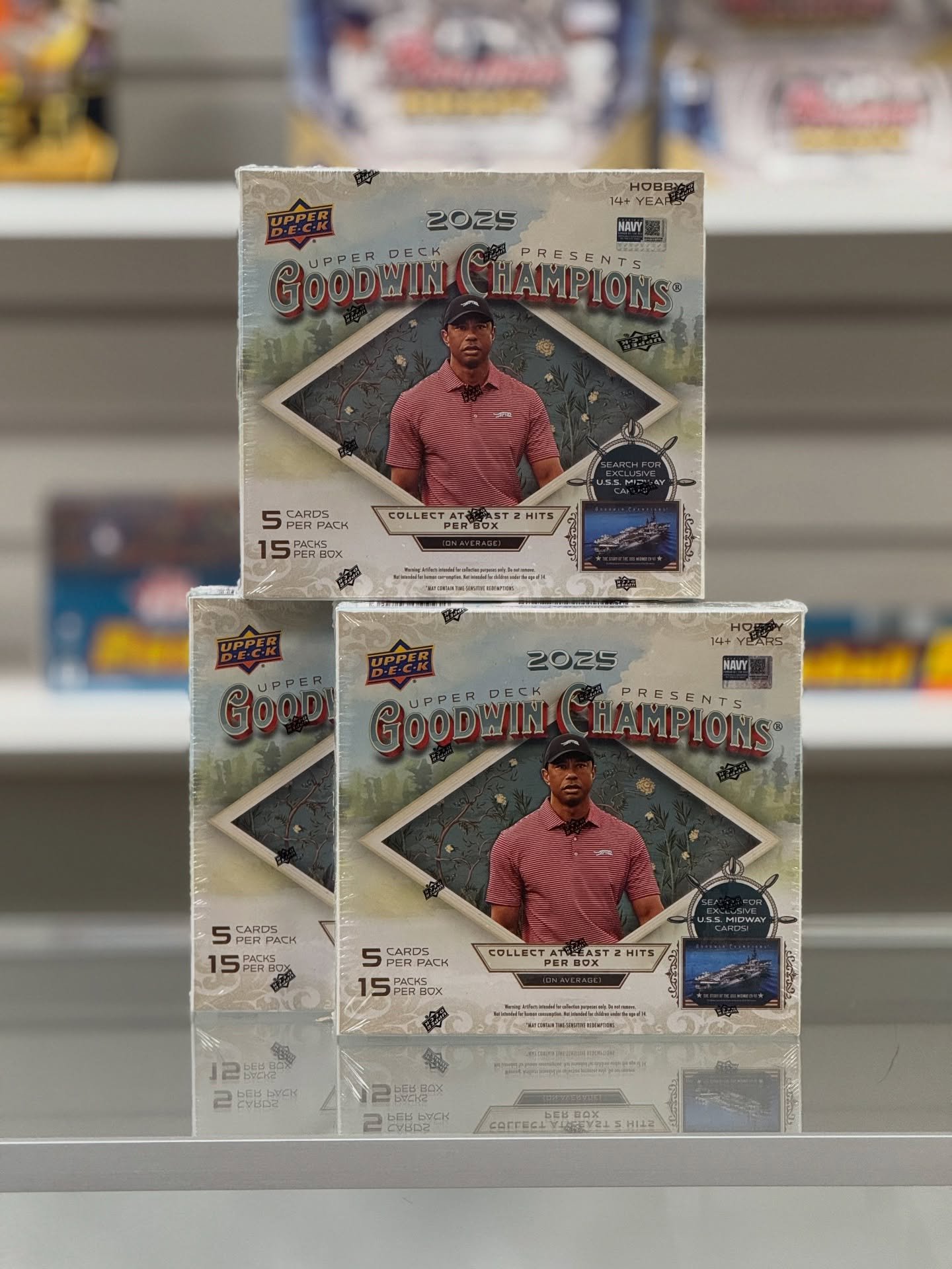 🚨 New Upper Deck is here! 🚨
We just stocked:
🏒 2024-25 Credentials Hockey Hobby Boxes
🏆 2025 Goodwin Champions
These just dropped and are ready to rip! Come by the shop and grab one today!
📍 3776 FM 1488 Suite B, Conroe, TX
#UpperDeck #Goodw