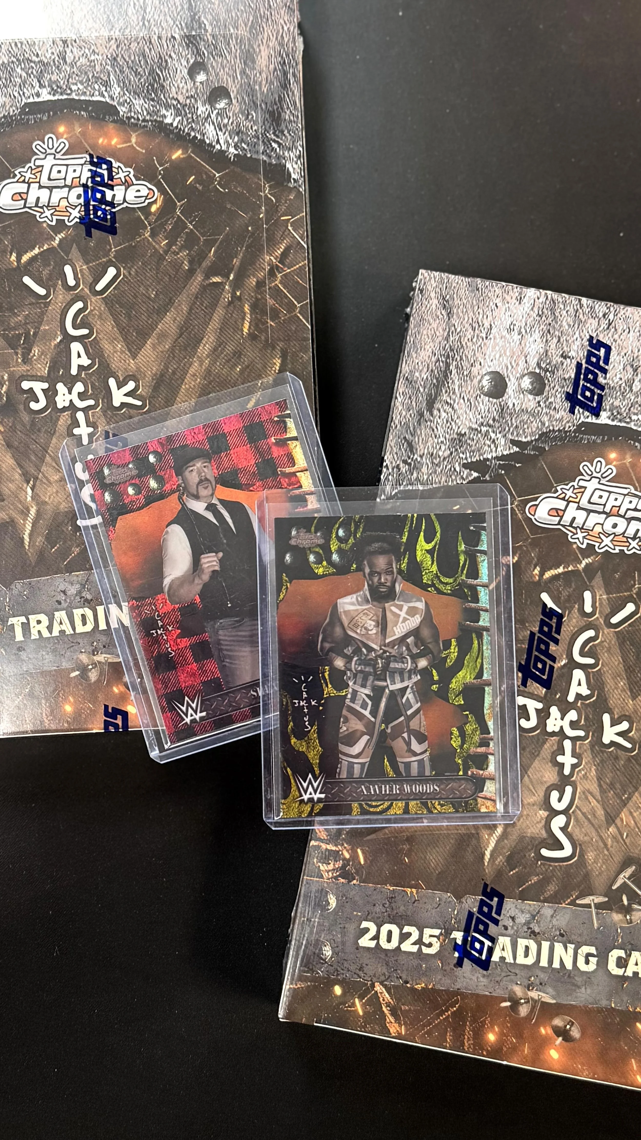 💥 This one’s for all our @wwe fans 💥
The brand new @topps 2025 Topps Chrome WWE Cactus Jack Hobby has ARRIVED! 🤼‍♂️🔥
It’s been a minute since we’ve had fresh WWE product, but the wait is over—this one’s loaded: