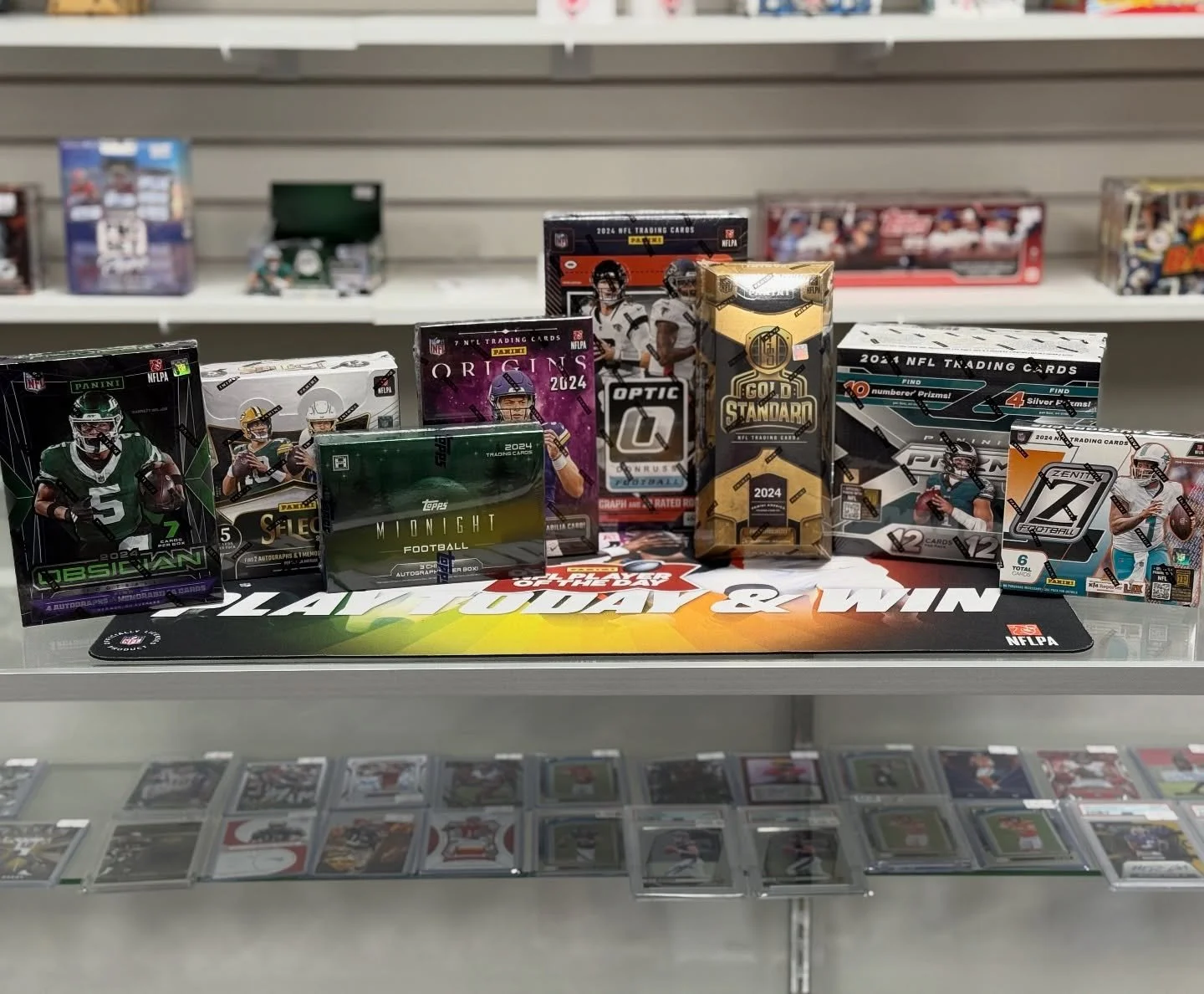 ππ₯ Football is BACK!!π₯π
Our shelves are loaded with football products from 2024 and 2025—including hobby boxes ready to rip! π
Kick off the season with the latest heat and chase those big pulls. Let’s make this season one to remembe