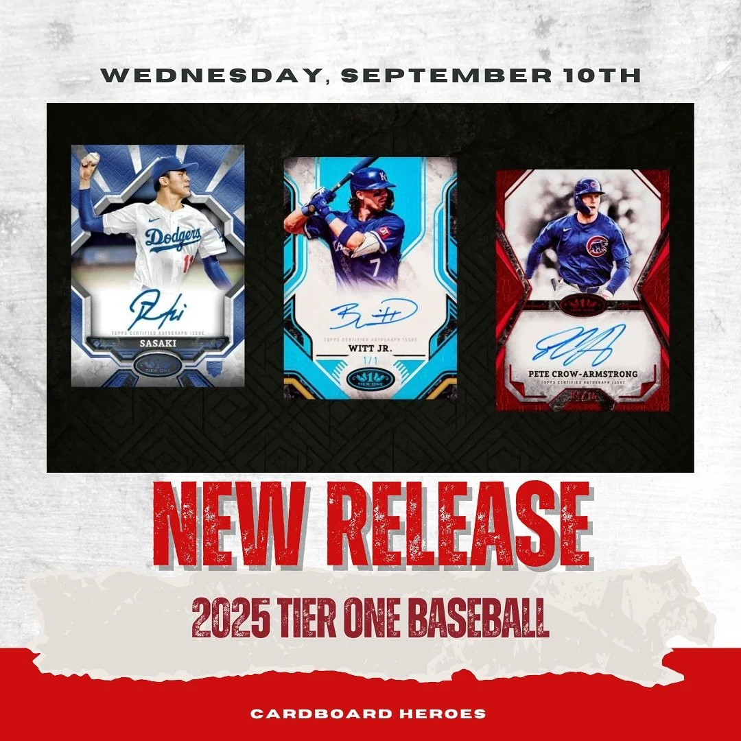 π¦β¨ This Week’s Releases Are In! β¨π¦
Fresh hobby heat just hit the shelves—check out what’s dropping this week! π₯
Don’t miss your chance to grab a box and start ripping into the action! π₯
π Cardboard Heroes – 3776 F