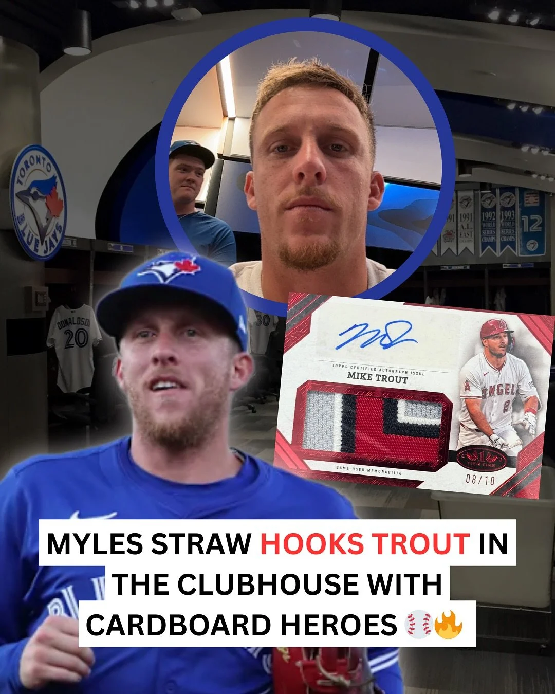 π₯ Awesome Moment Alert! π₯
Cardboard Heroes hopped on FaceTime with @mylesstraw to rip a case of the brand-new 2025 @topps Tier 1 Baseball… and the excitement went through the roof when he pulled a Mike Trout Patch Auto /10! πβ¨
#CardboardHe