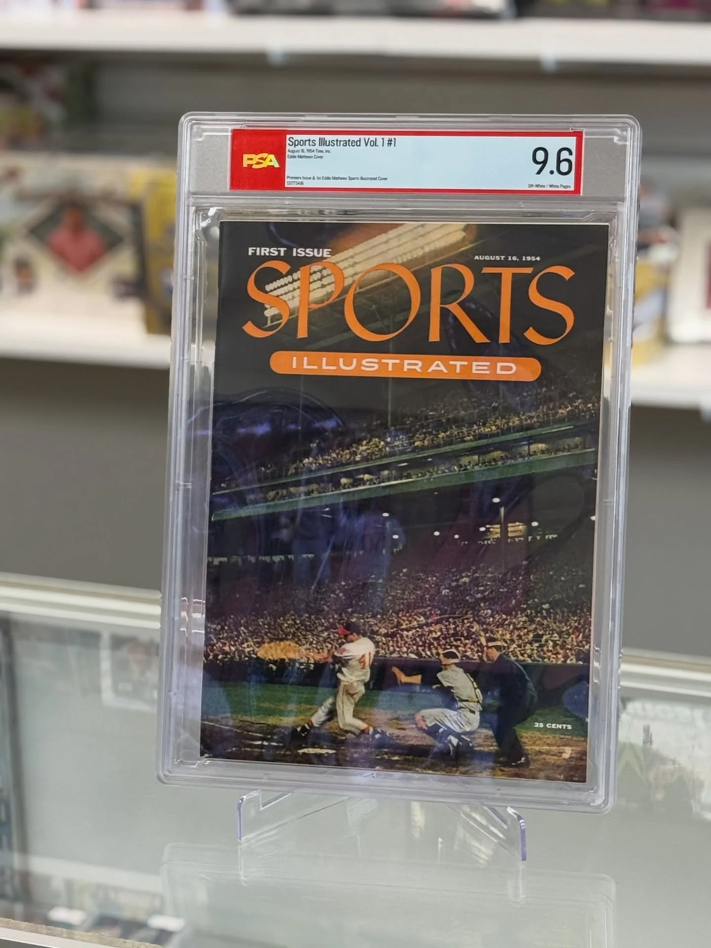 PSA now grades magazines! 🏆
We&rsquo;re excited to help you get your favorites encapsulated and preserved for years to come.

Take a look at a few of the mags we&rsquo;ve submitted and received back &mdash; each one sealed, protected, and ready to d