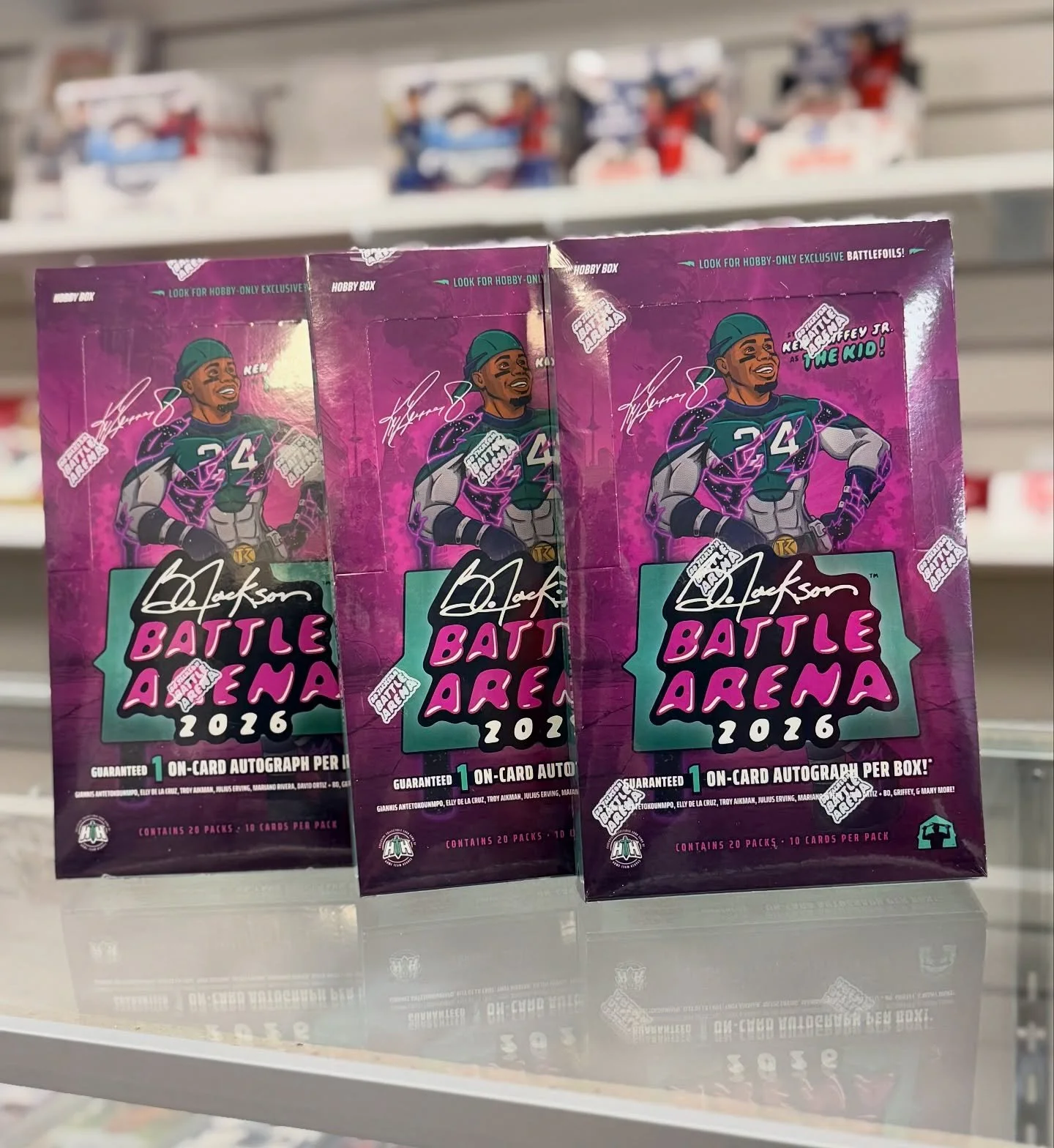 🔥 Y&rsquo;ALL ASKED&hellip; WE LISTENED. 🔥
The 2026 BoJackson Battle Arena Hobby Boxes have officially landed at Cardboard Heroes! 🙌

These have been a requested item, and we were finally able to secure a limited stash for the shop. If you&rsquo;v