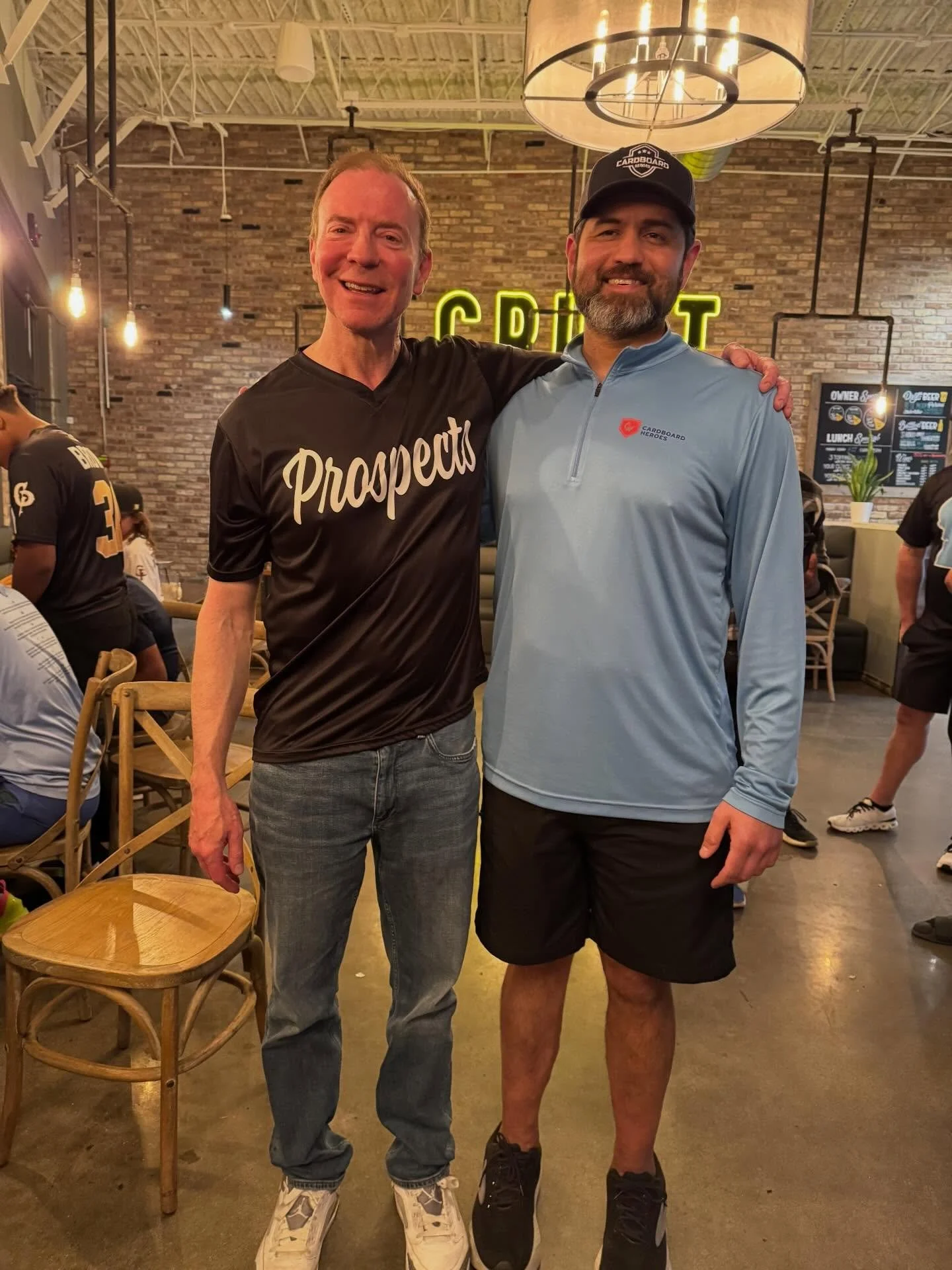 Thank you @kengoldin for inviting me out to your team dinner as you prepare the @goldinprospects for the @pg__texas Houston1000

Being around the teams got my coaching juices flowing as I love the camaraderie it takes to be successful in this game. 
