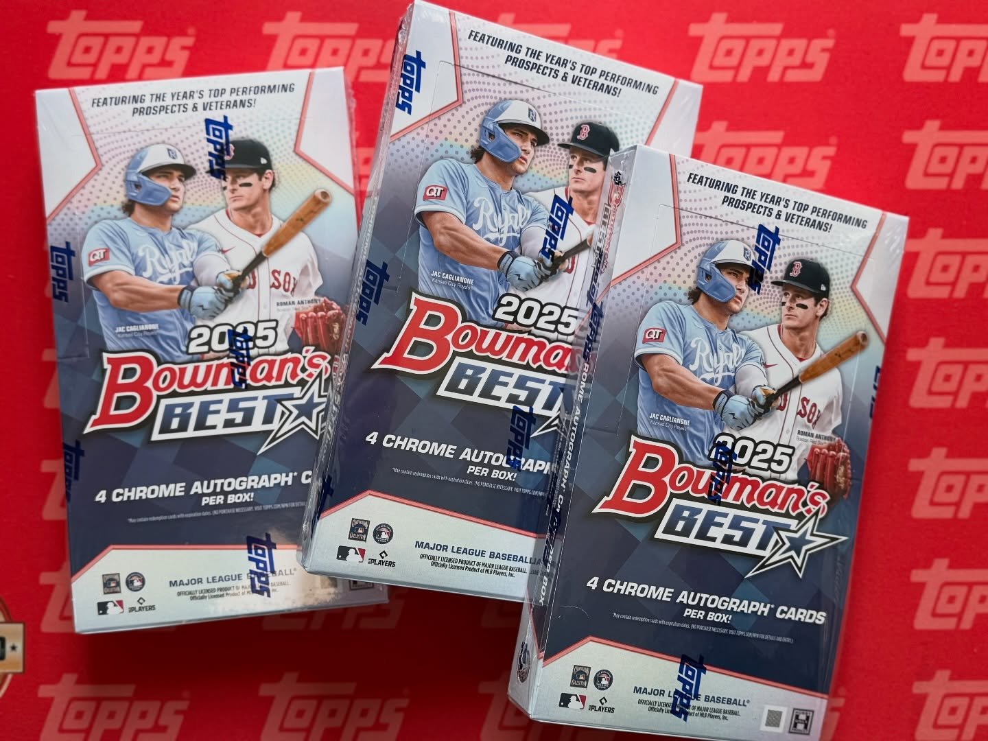 The wait is over &mdash; 2025 @topps Bowman&rsquo;s Best Baseball is now in the shop! ⚾️

This release is loaded with incredible rookie talent, stunning chrome designs, and some serious chase potential. Keep an eye out for:

✨ Rare Gold Stroke Insert