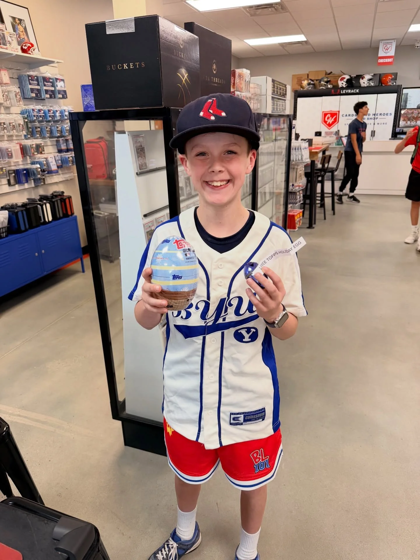 We&rsquo;re having a blast in the shop this week! 🐣🎉

Stop in and join the fun &mdash; every day we&rsquo;re hiding five eggs around the shop, each filled with a special prize! 🥚✨

Plus, don&rsquo;t miss your chance to win one of our 2 Easter bask