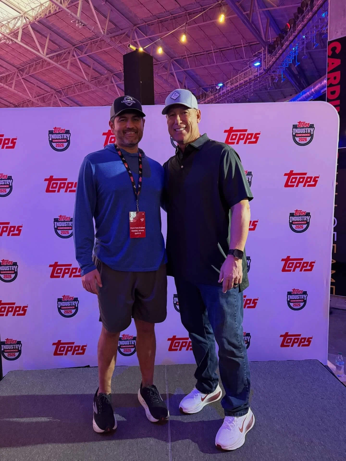 Awesome start here at the 2026 @topps Industry Conference.  It&rsquo;s always great catching up with familiar faces and meeting new ones. 

Met @luisgonzo20 which was cool. Looking forward to learning about what&rsquo;s in store with @fanatics @topps