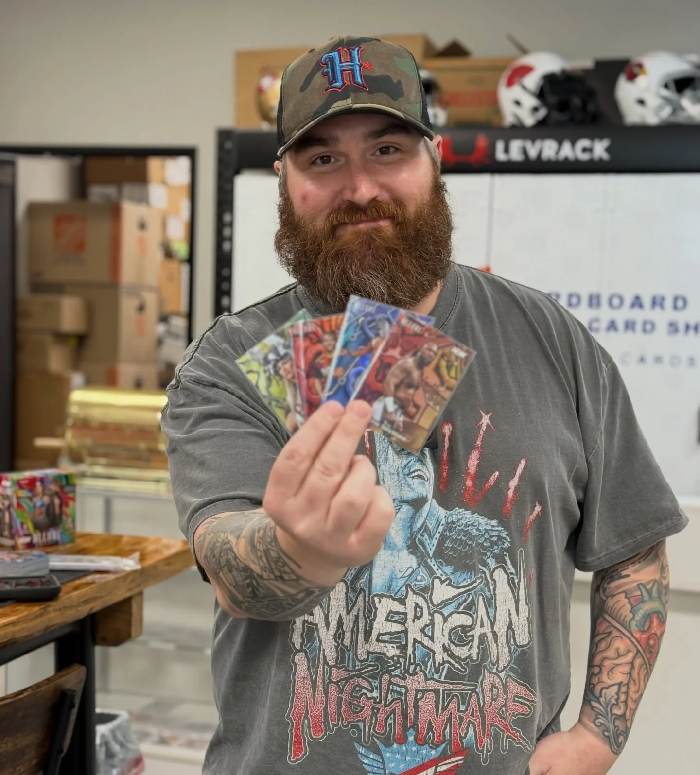 We are beyond ecstatic for @lukethecardist ! 🎉
If you&rsquo;ve seen him at the Conroe Sports Card Show or have worked with him before, then you already know how incredibly talented he is. If not &mdash; now is the time to follow this amazing artist!