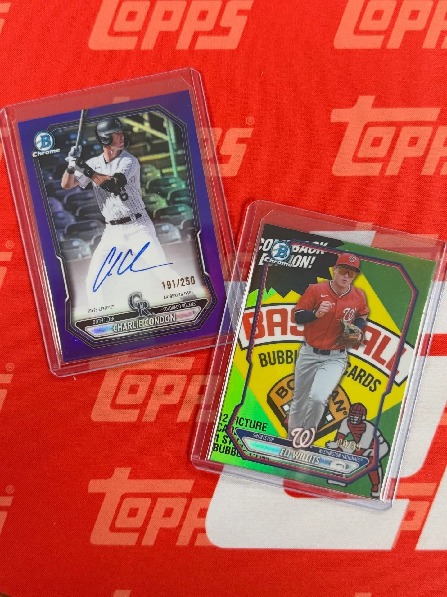 Today&rsquo;s 2026 Bowman Break was a lot of fun 🔥

Check out a few of the cool hits that came out of today&rsquo;s break 👀 Huge shoutout to everyone who jumped in and helped make this thing fill in just 12 hours&hellip; y&rsquo;all crushed it 🙌

