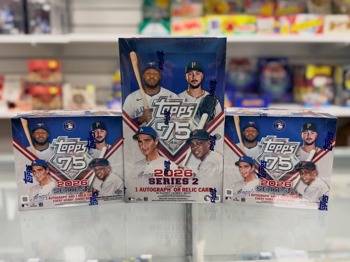 🔥 Fresh product is hitting the shelves this week! Whether you&rsquo;re chasing rookies, autos, or your favorite players, now&rsquo;s the time to stop in and rip something new.

#thehobby #mlb #worldcup2026 #newproduct #lcs