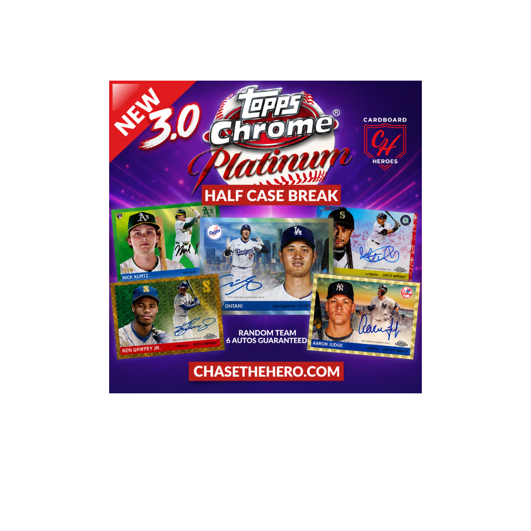 2025 Topps Chrome Platinum Baseball Break 3.0