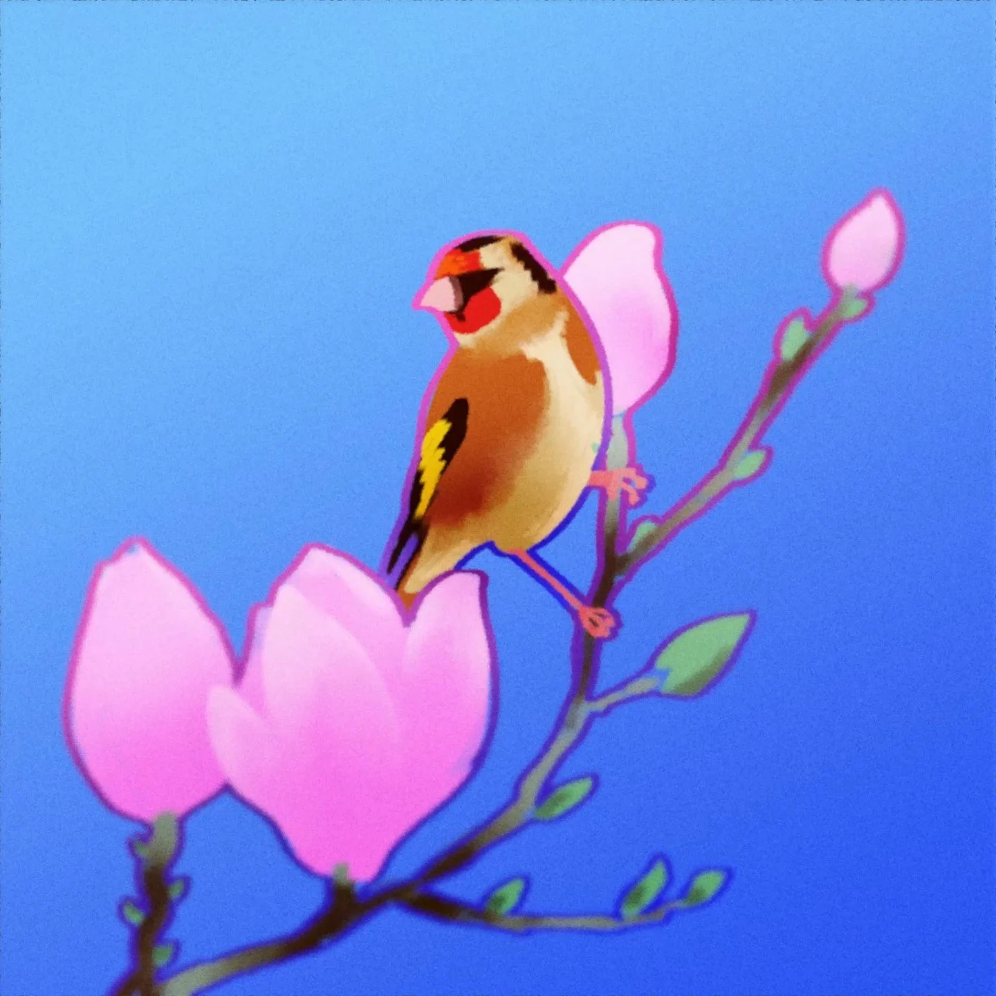 🐦 🎶Sound on 🎶 Bird song is synonymous with spring. Their euphoric trills and chirps hailing the longer days and warmer sunshine. 
 
I like to think of birds as little embodiment coaches, using their song to gently tease me into the present moment.