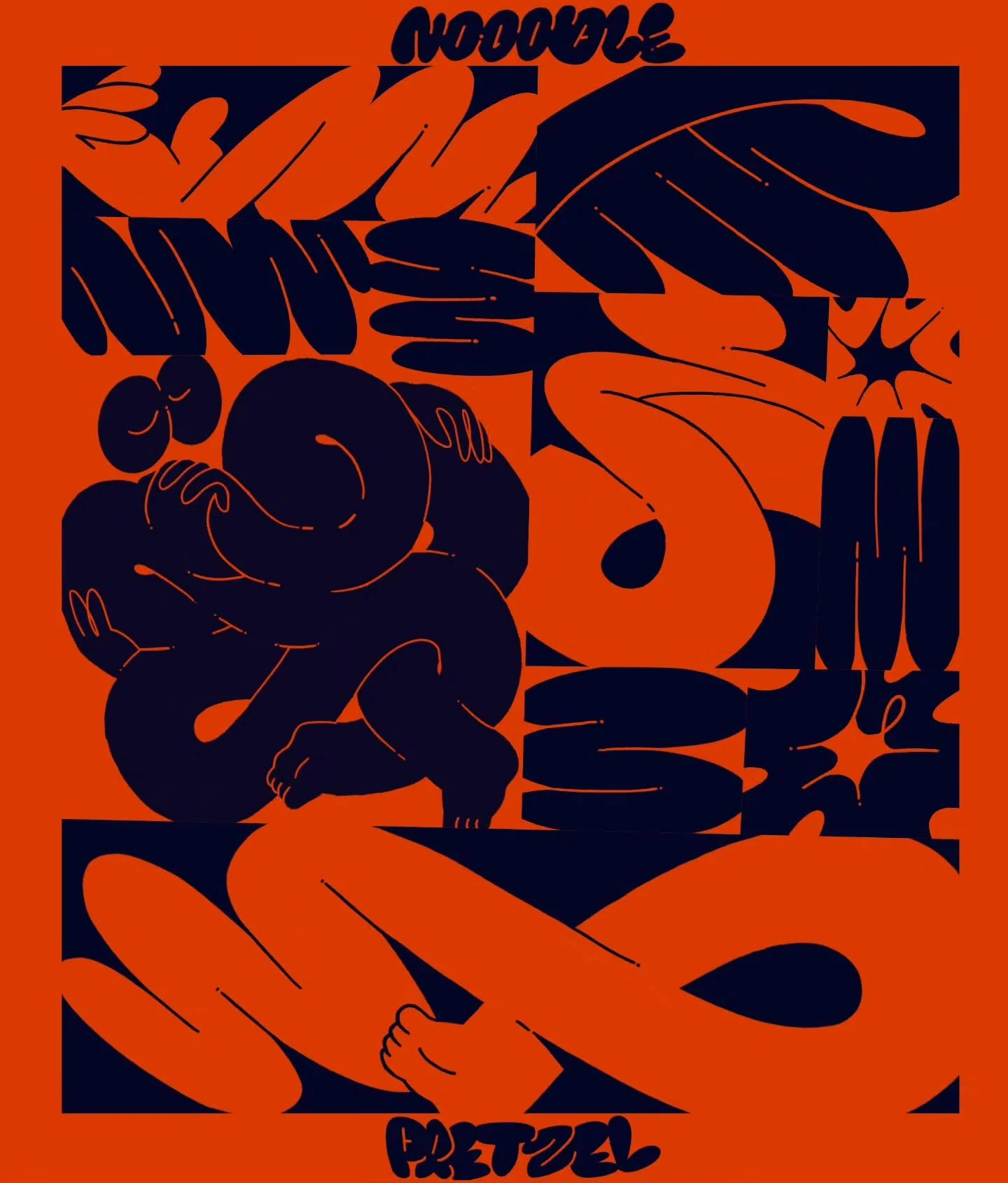 Do you noodle or do you pretzel? 🥨 🍜 

#illustraion #procreateart #procreate