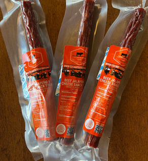 Beef Snack Stick - Jalapeño Cheddar