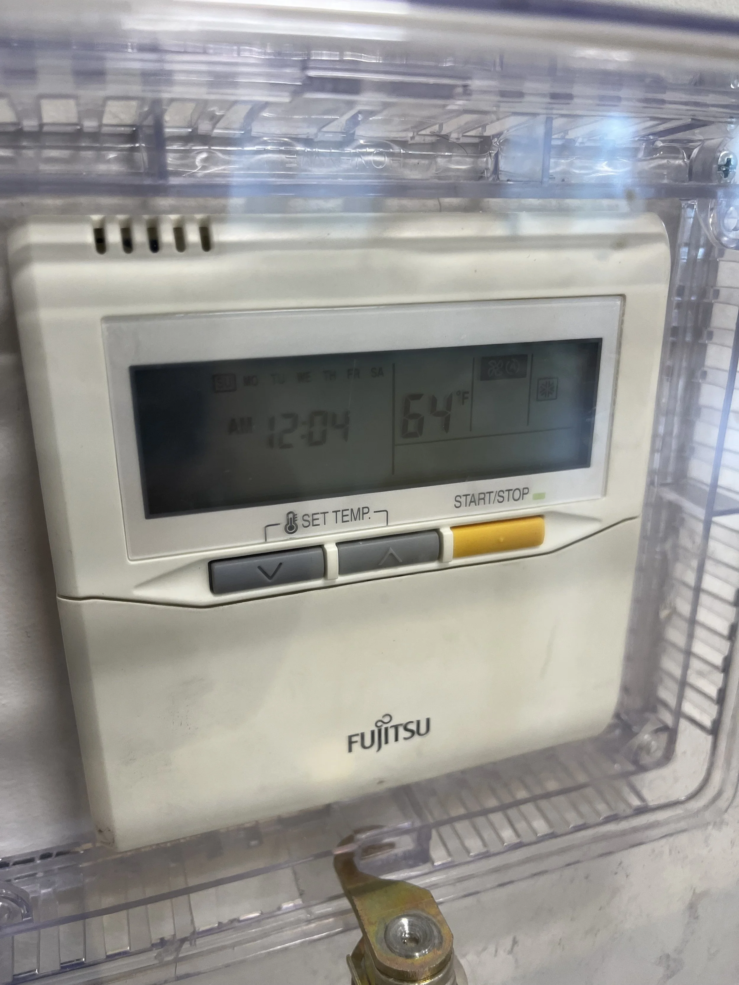 fujitsu thermostat