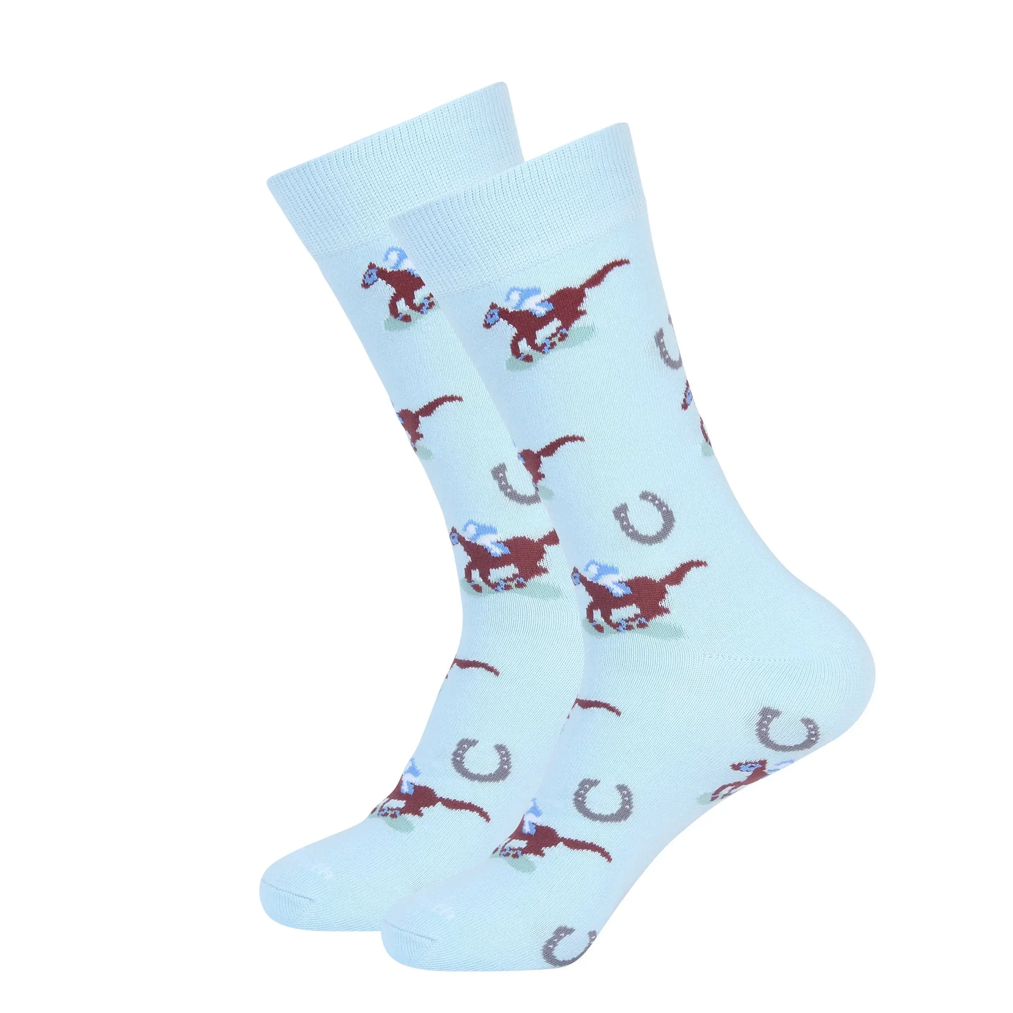 Blue Race Day Socks