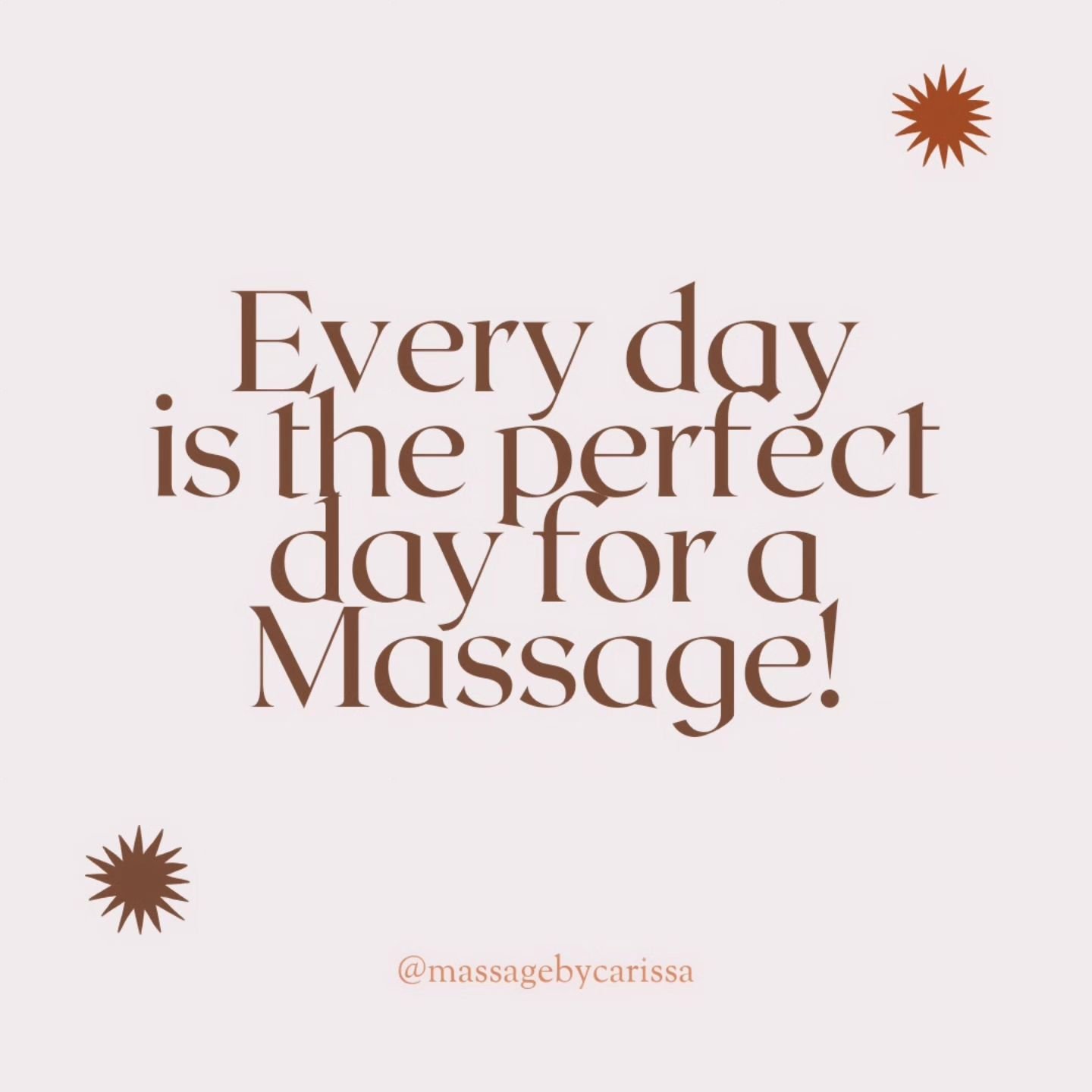 &quot;🌟 Every day is a perfect day for a little self-care! Treat yourself to some relaxation and let the stress melt away. 💆&zwj;♂️✨ #MassageEveryday #SelfCareSunday&quot;#MassageTherapy#InHomeMassage#MassageAtHome#WellnessJourney#SelfCare#Relaxati