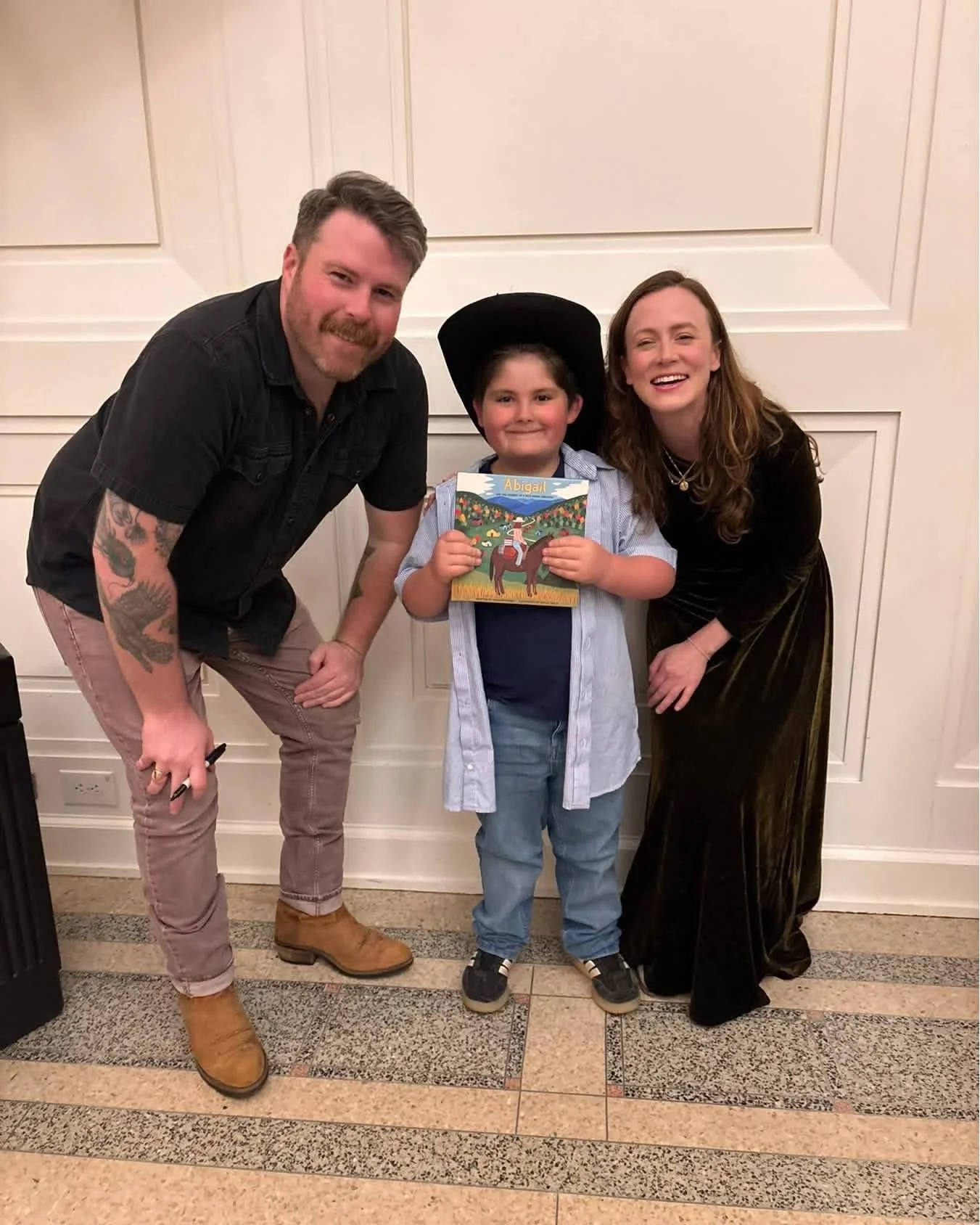 We had the immense joy of sharing the stage with Elias in Spartanburg, SC last month. This is the same kid playing "Abigail" on the piano in our earlier post. He's a ball of remarkable energy and was not shy in the slightest. He absolutely 