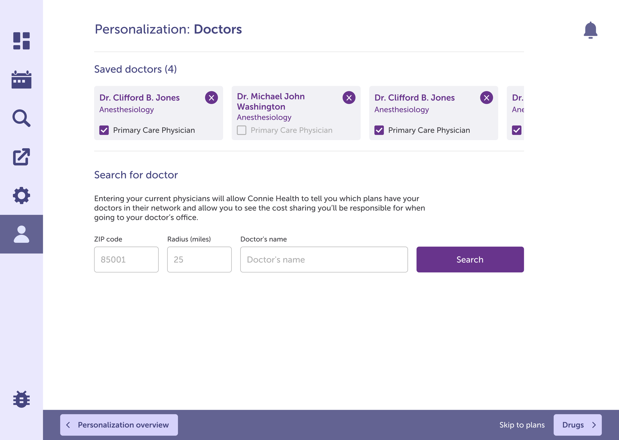 Member page - Personalization - Doctors.png