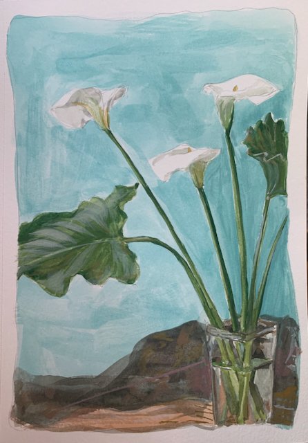 Calla still life