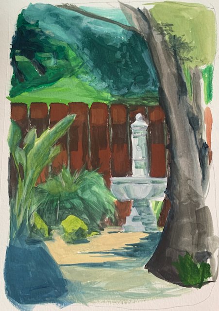 Donna"s yard