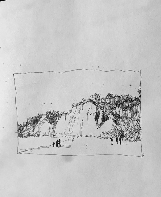 sea cliffs