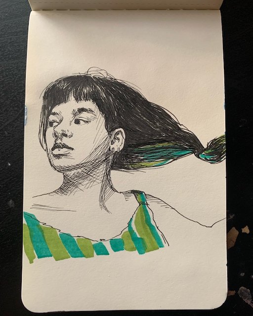 long hair
