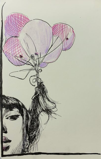 balloon hair