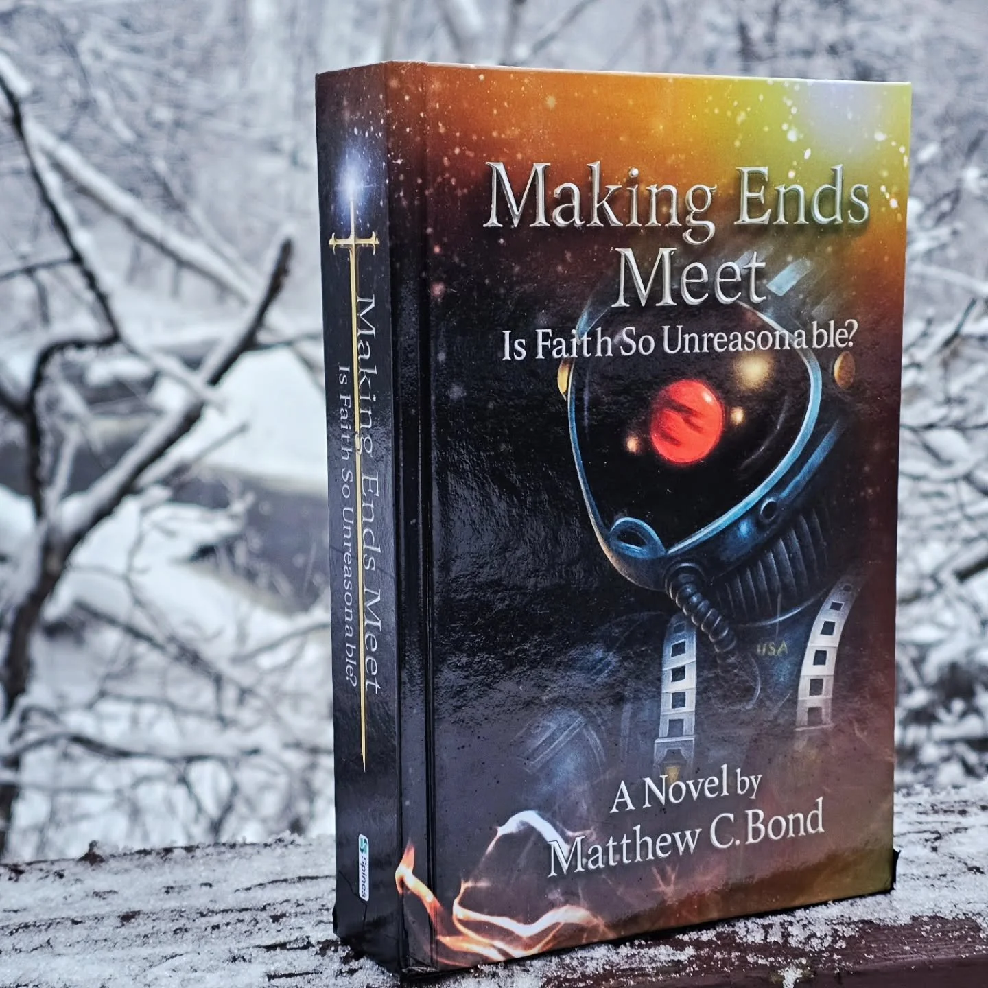 Excited for spring? Well...we're not there yet 😅 But, a new book and a cozy fire are a great antidote for winter time blues! Pick up your copy today and enjoy the last weeks of PERFECT reading weather 📙✝️🚀🏗️ God Bless!