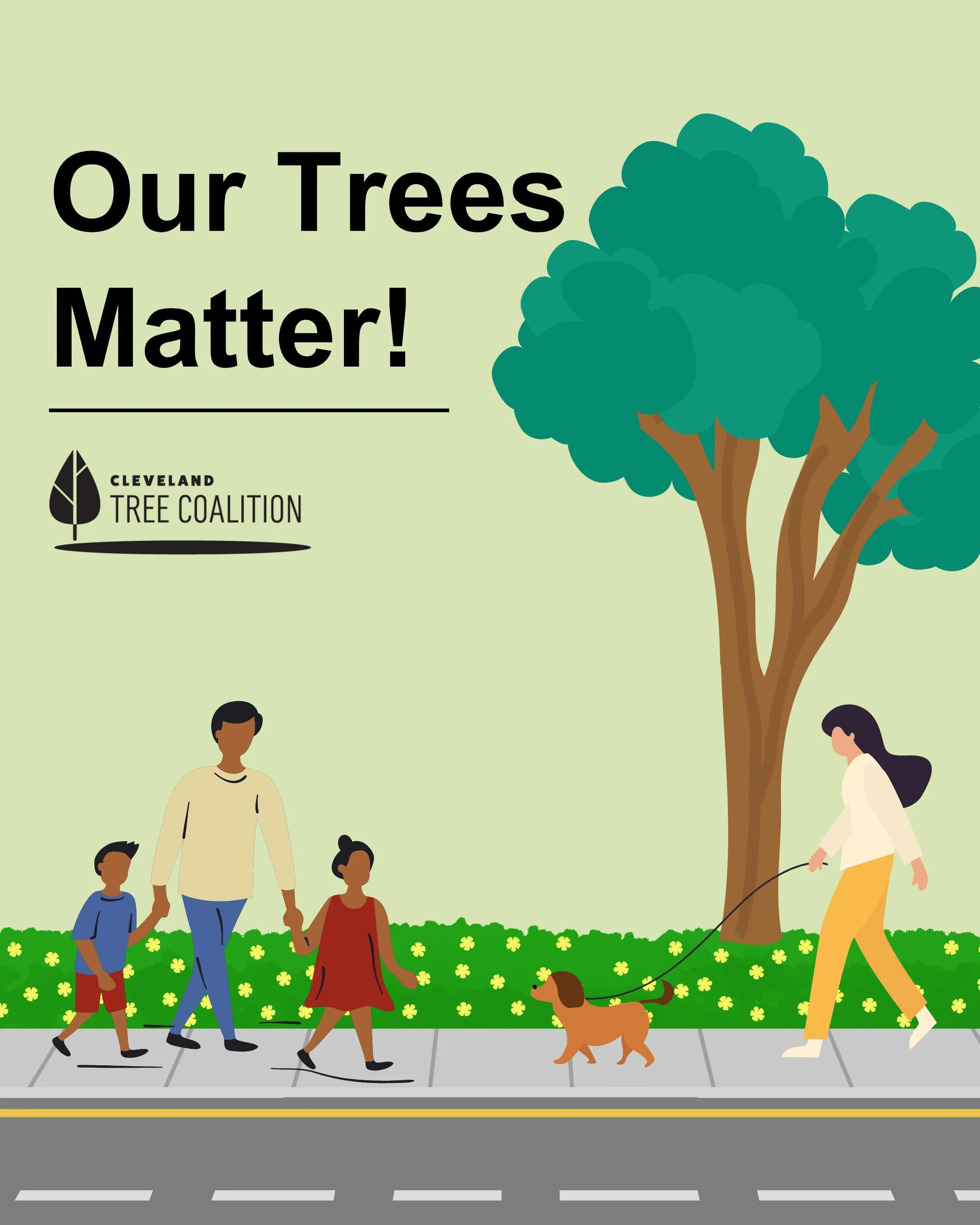 Our Trees Matter in Cleveland and we wanted to share some fun information about how trees make Cleveland a better place to live! 🌳☀️