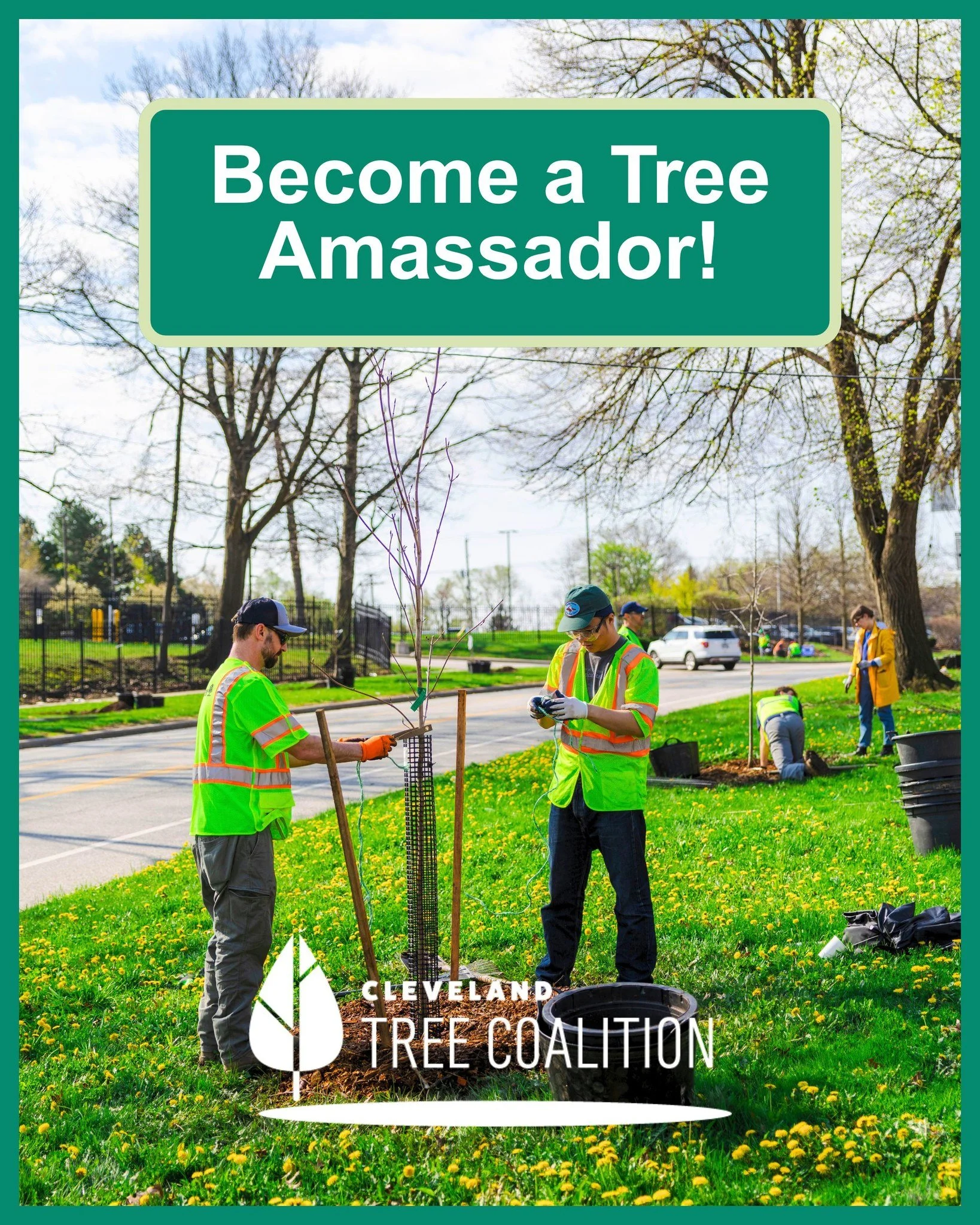 Its Gonna be May! 

That means more Tree Ambassadors workdays for this month. Find the dates below and in our graphic. Have any questions? Send us a DM and we can assist you with your questions or comments.

Ohio City:
- May 6 at 6:30 pm | West Parki